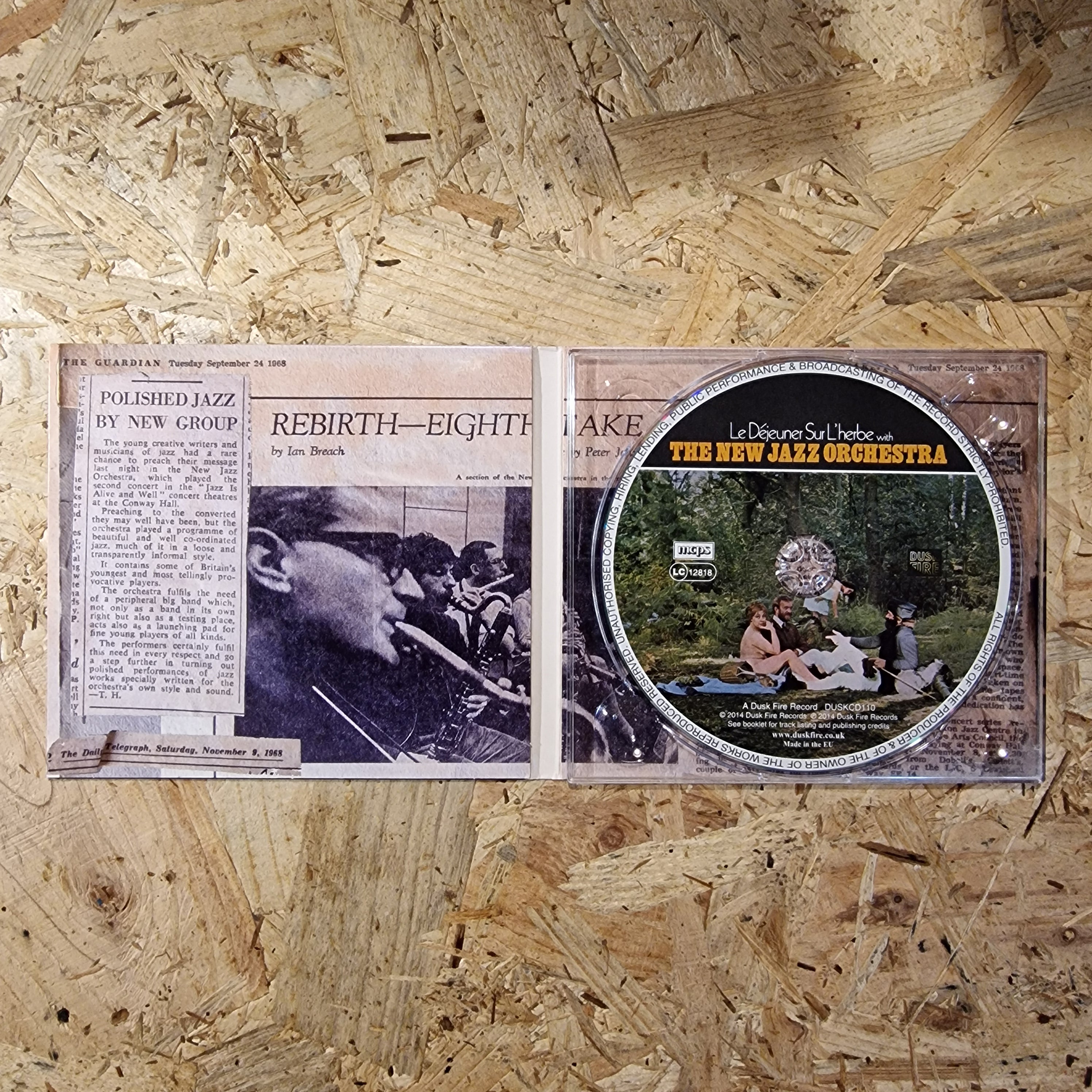 The New Jazz Orchestra – Le Déjeuner Sur L'Herbe