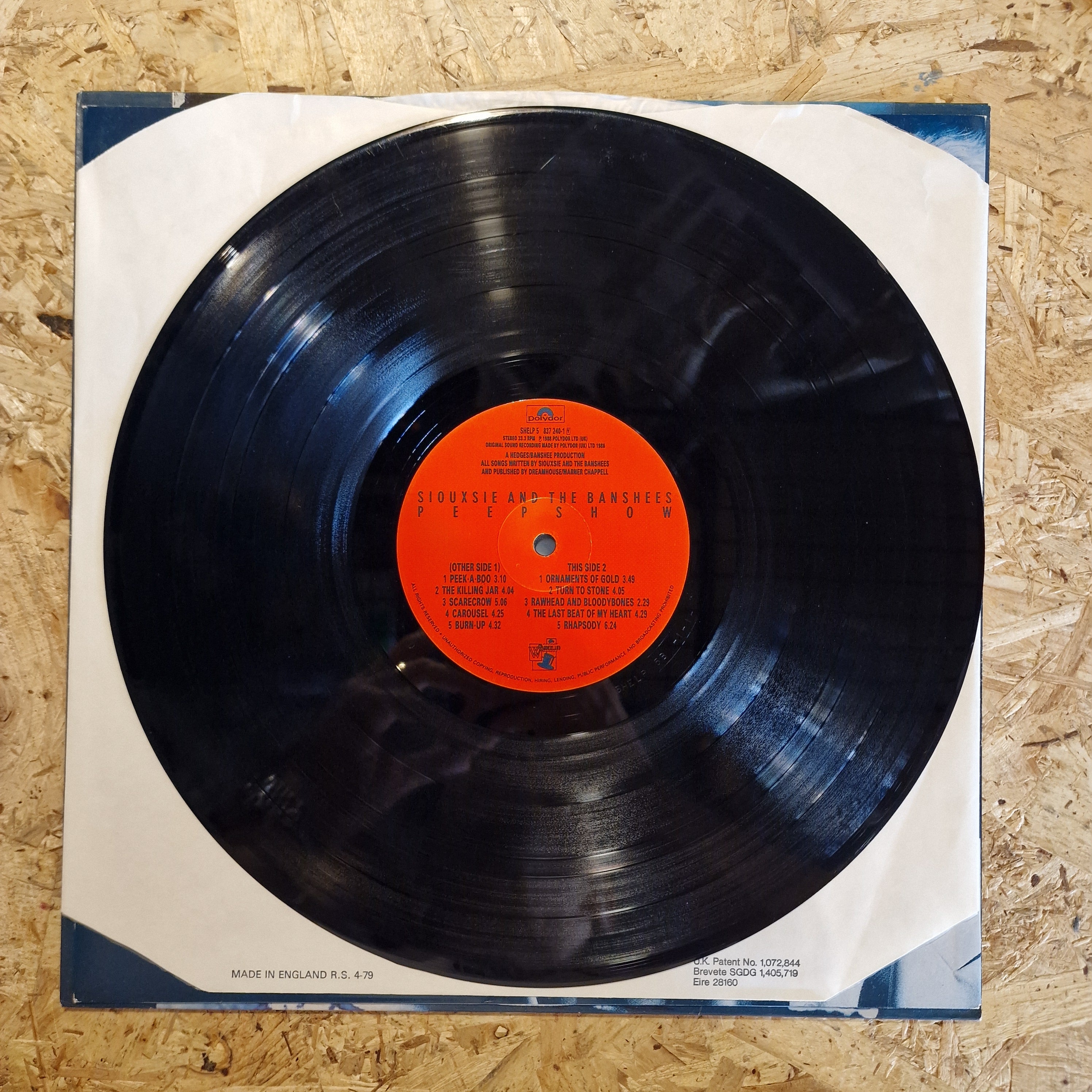 Siouxsie And The Banshees – Peepshow