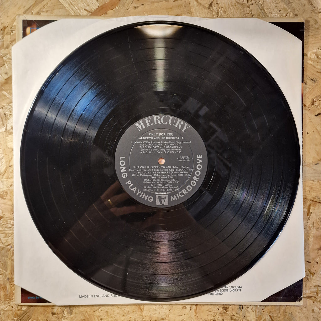 Alberto And His Orchestra – Only For You