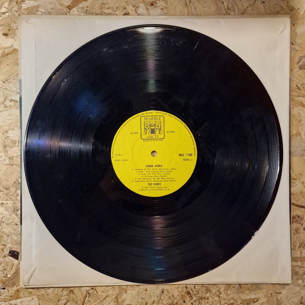 The Kinks - Kinda Kinks 1969 UK Press