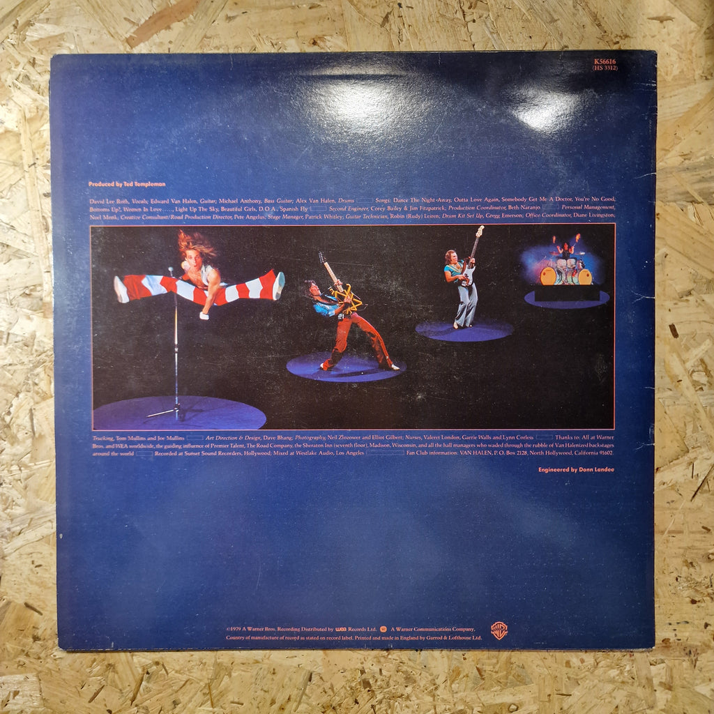Van Halen ‎– Van Halen II 1979 UK Press