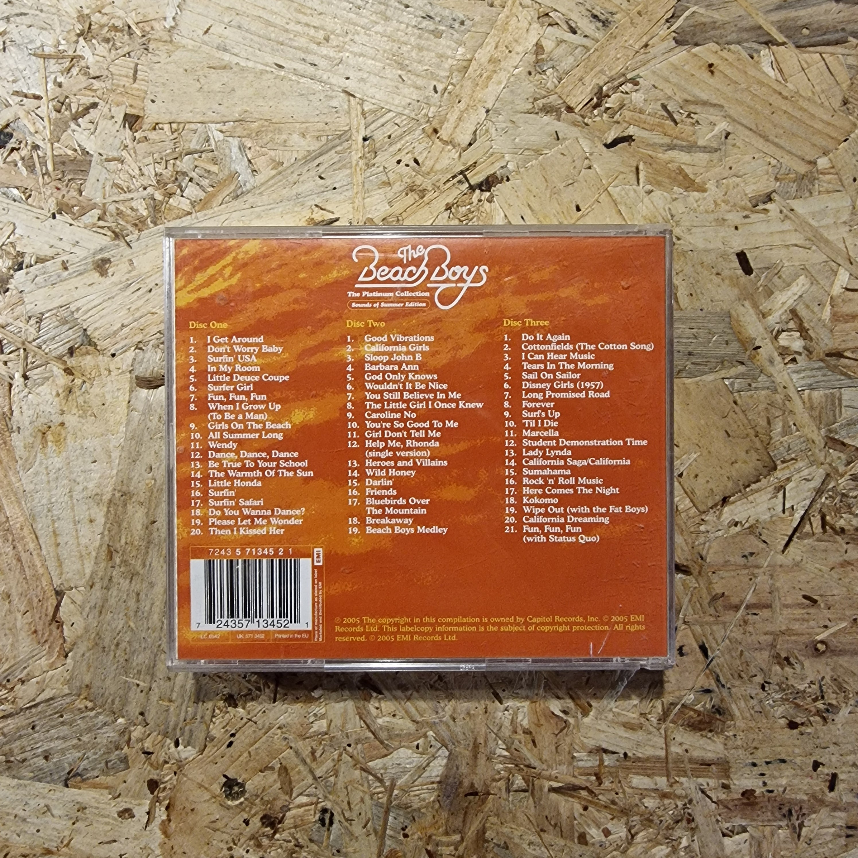 The Beach Boys ‎– The Platinum Collection (Sounds Of Summer Edition)