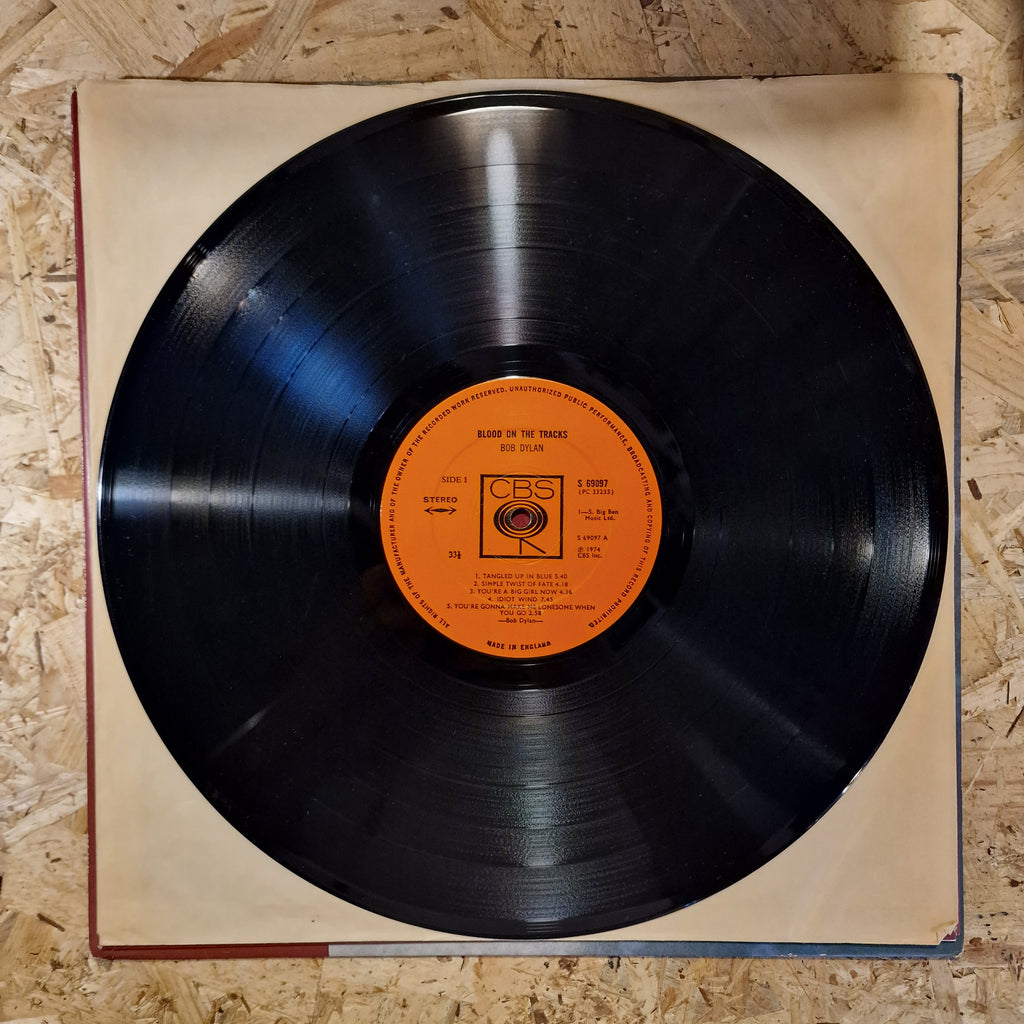 Bob Dylan - Blood on the Tracks 1975 UK Press
