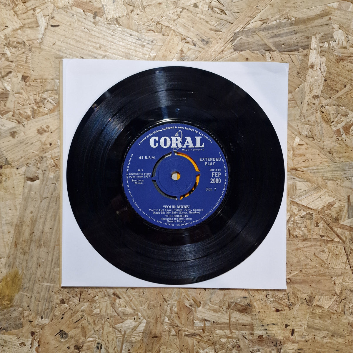 The Crickets featuring Buddy Holly – Four More