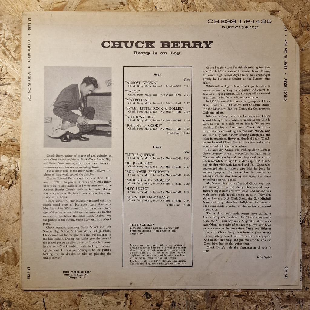 Chuck Berry – Berry Is On Top