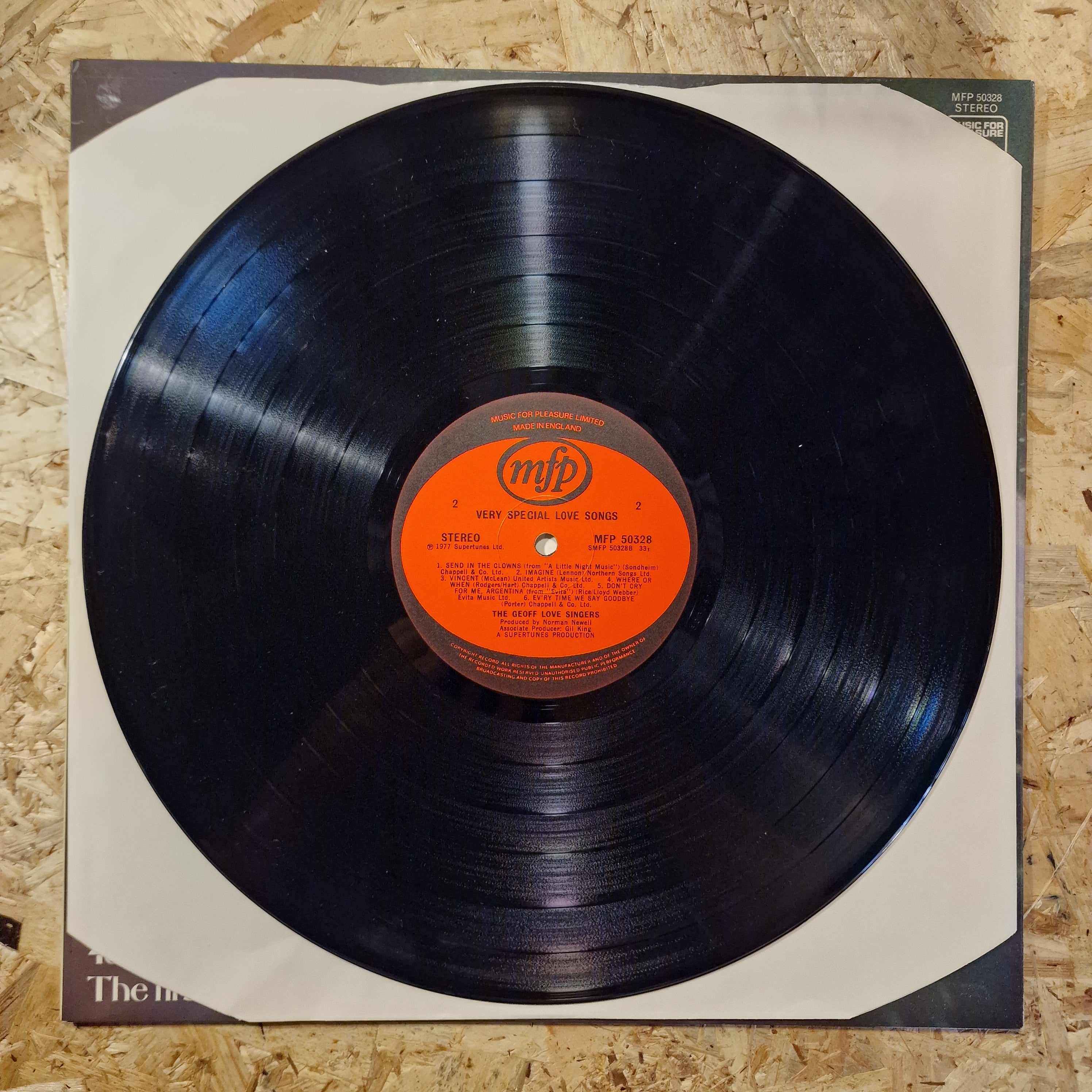 The Geoff Love Singers – Very Special Love Songs