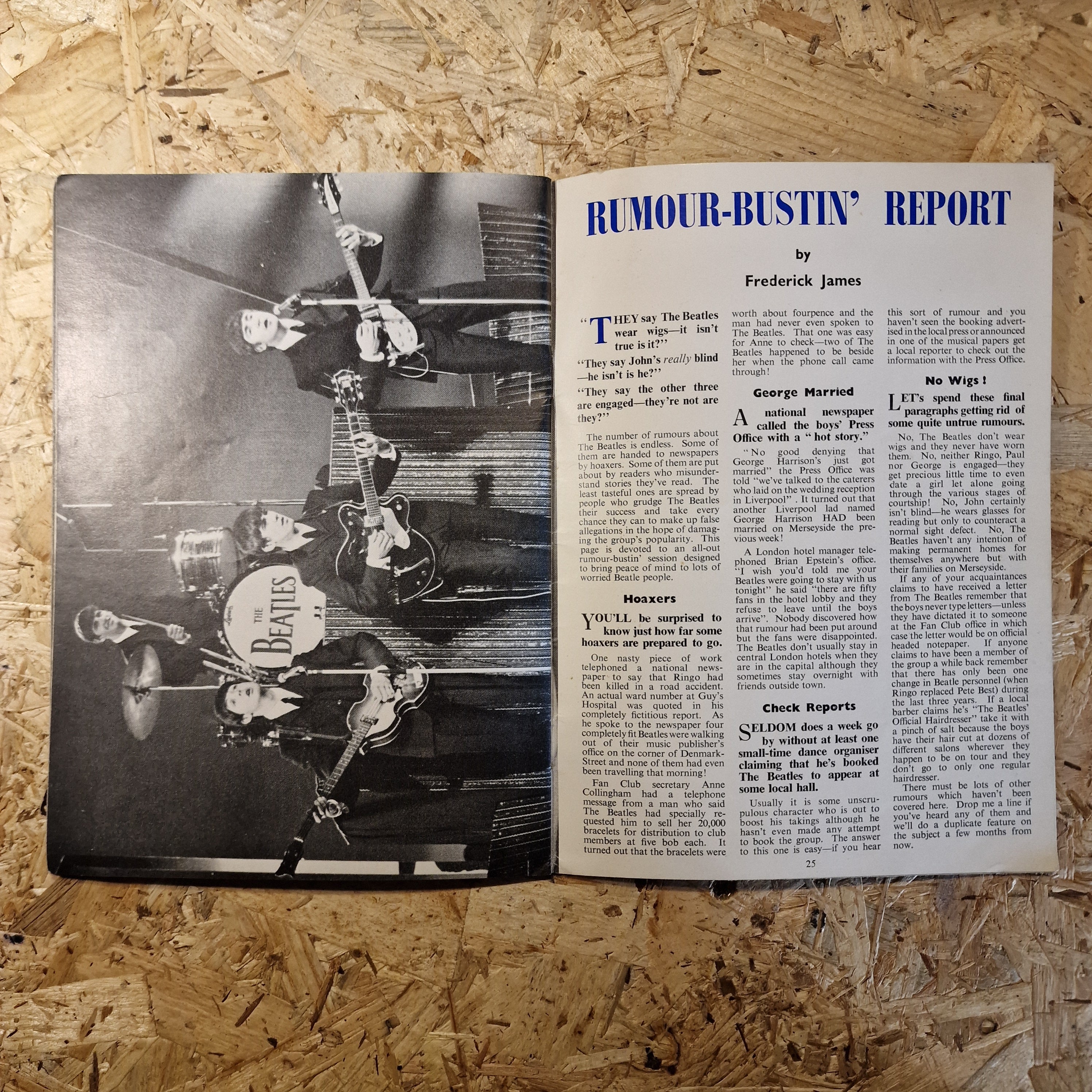 The Beatles Monthly Book - No. 6 (Jan. 1964)