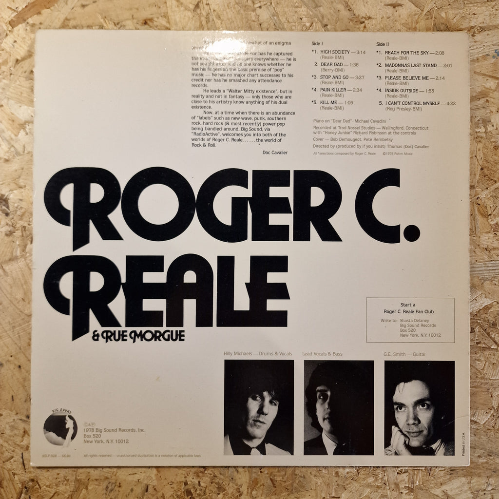 Roger C. Reale & Rue Morgue – Radio Active
