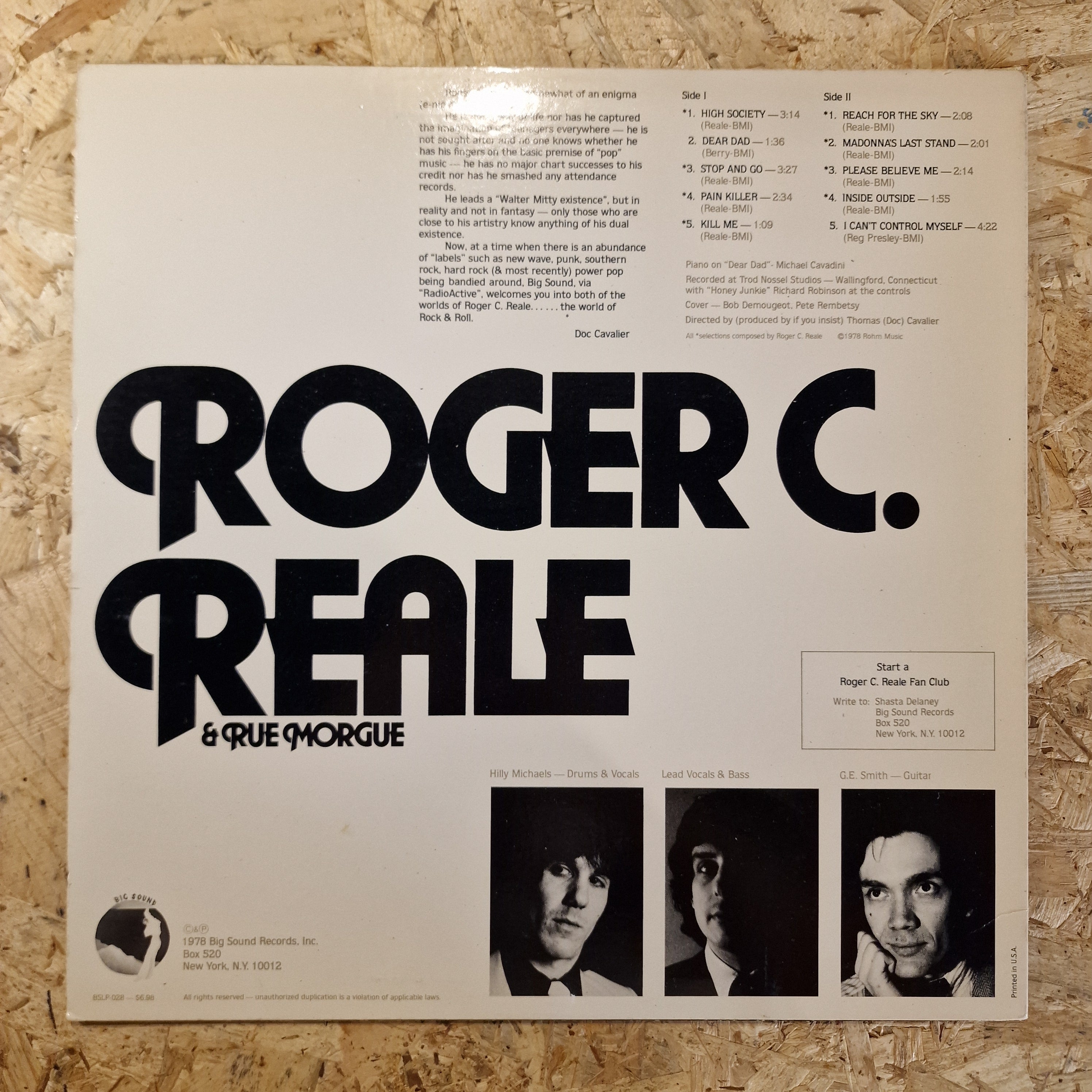 Roger C. Reale & Rue Morgue – Radio Active
