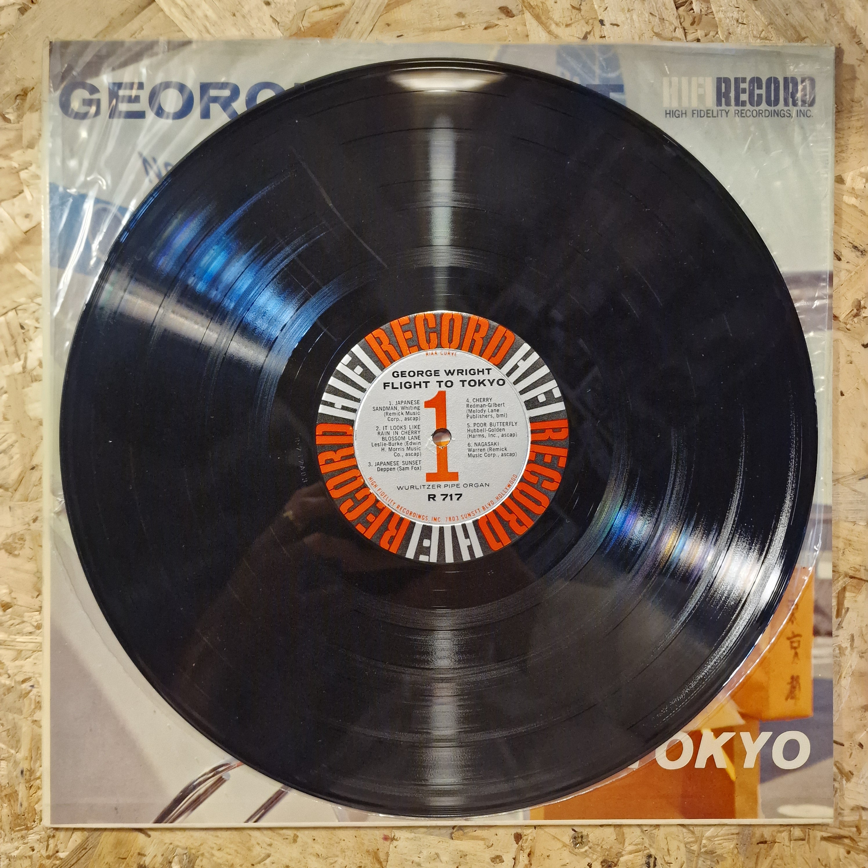 George Wright ‎– Flight To Tokyo