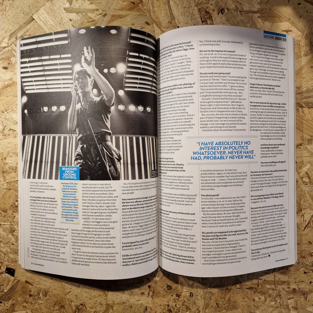 UNCUT Magazine,The Ultimate Music Guide David Bowie Deluxe Remastered Edition (2015)
