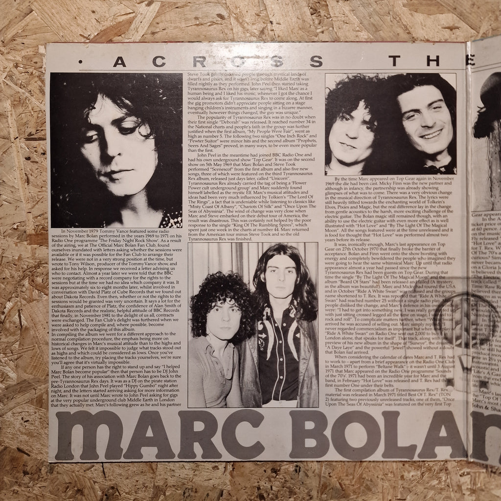 Marc Bolan And T. Rex ‎– Across The Airwaves
