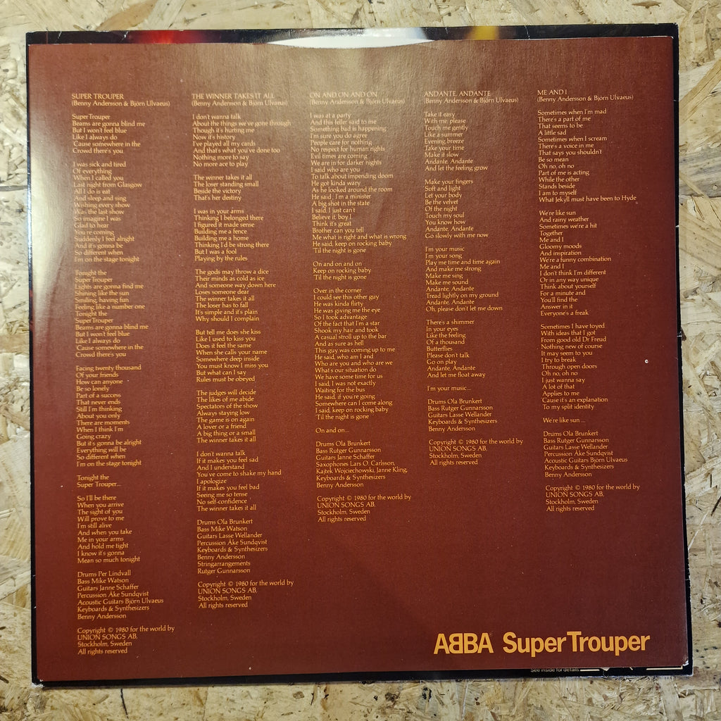 ABBA – Super Trouper