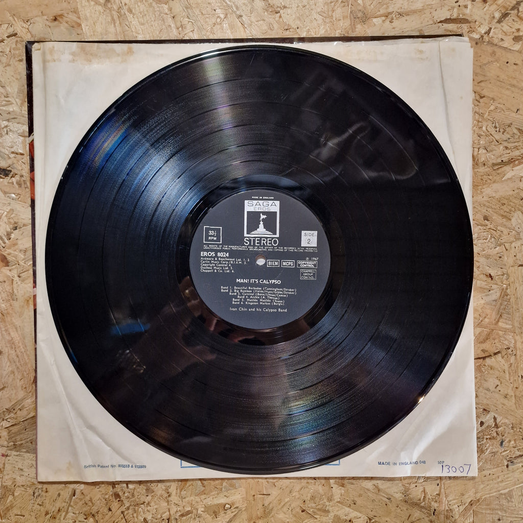 Ivan Chin And His Calypso Band – Man! It's Calypso