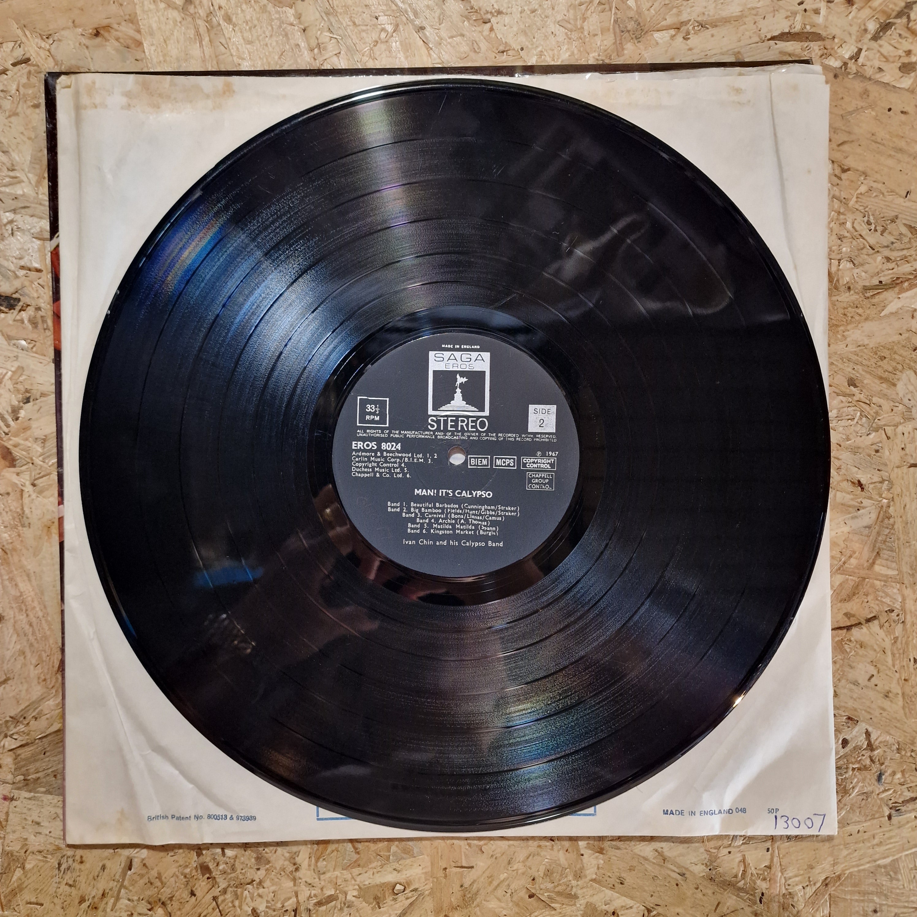 Ivan Chin And His Calypso Band – Man! It's Calypso
