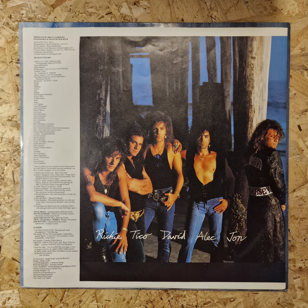 Bon Jovi ‎– New Jersey 1988 European Press