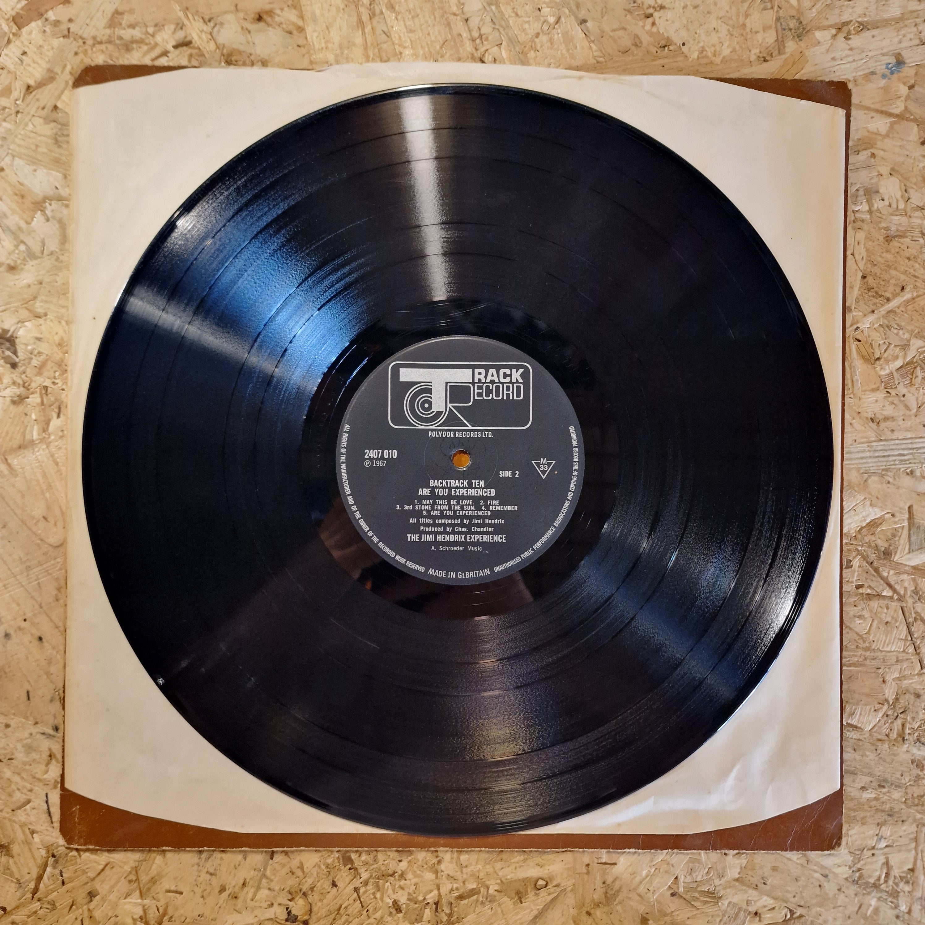The Jimi Hendrix Experience – Are You Experienced - Backtrack 10