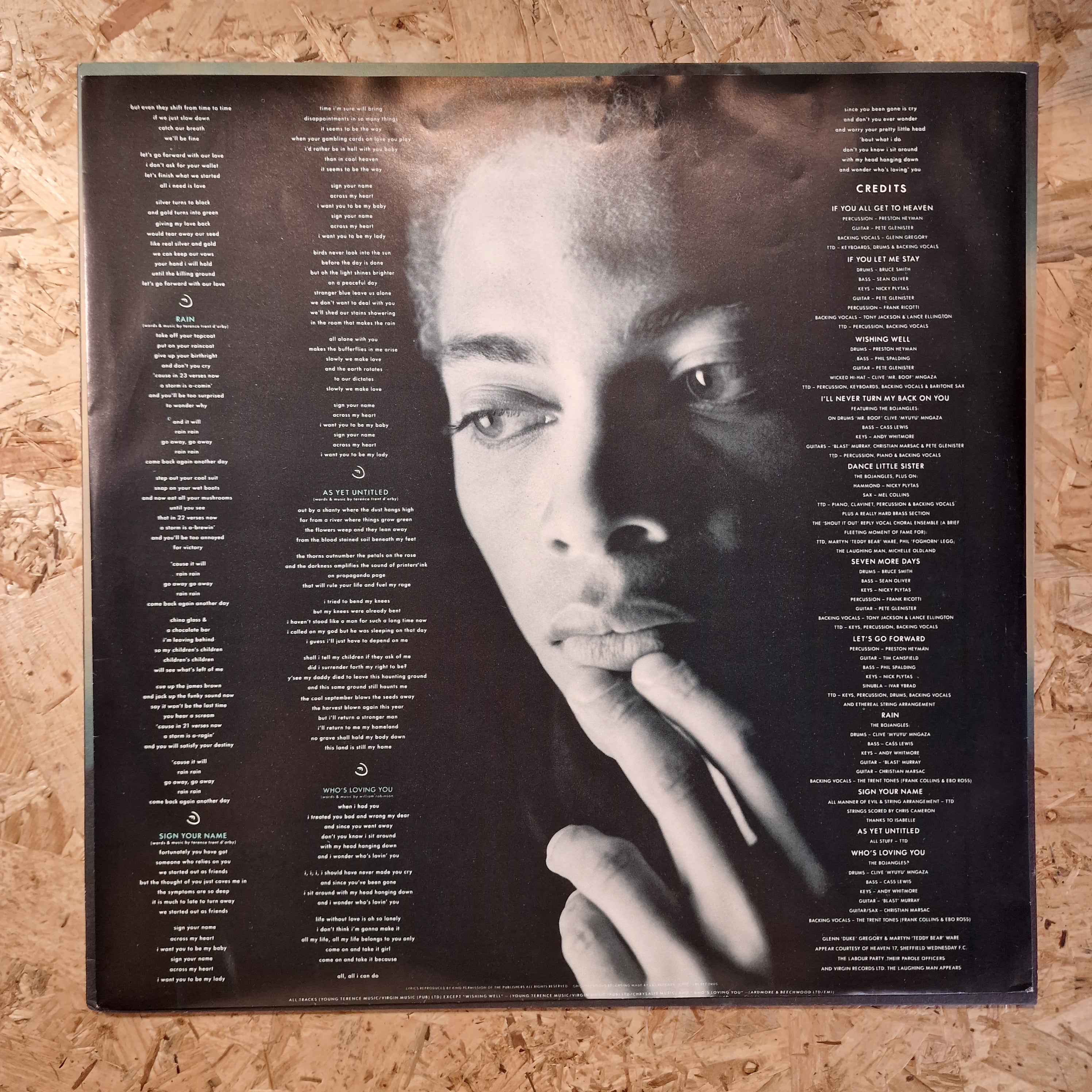 Terence Trent D'Arby – Introducing The Hardline According To Terence Trent D'Arby