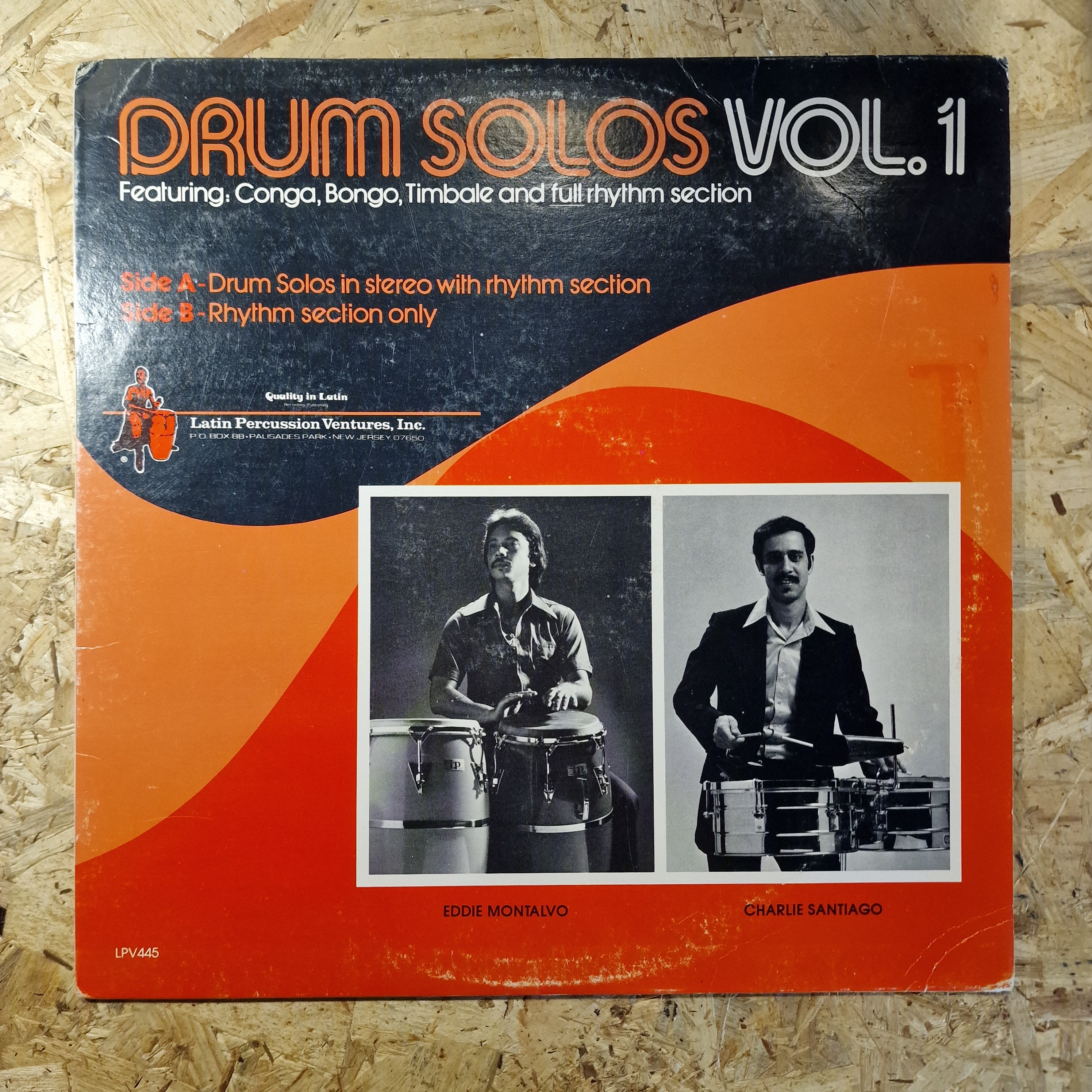 Eddie Montalvo, Charlie Santiago – Drum Solos Vol. 1