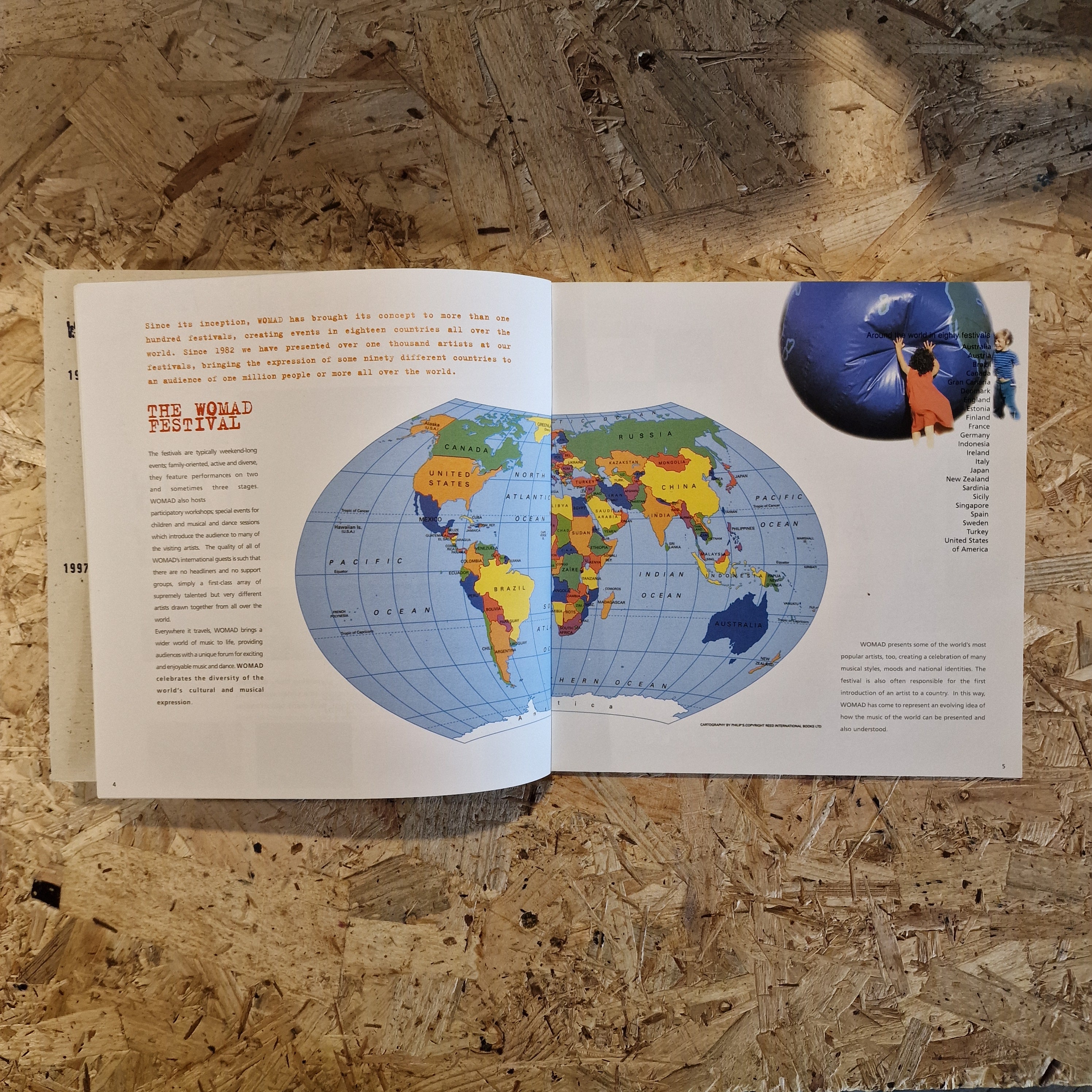 WOMAD - Festival Brochure (Nov. 1996)