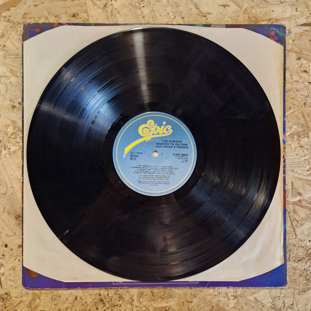 Jack Bruce And Friends – I've Always Wanted To Do This