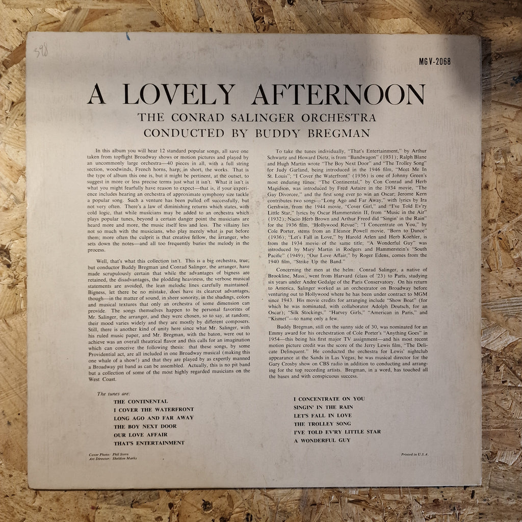 The Conrad Salinger Orchestra – A Lovely Afternoon