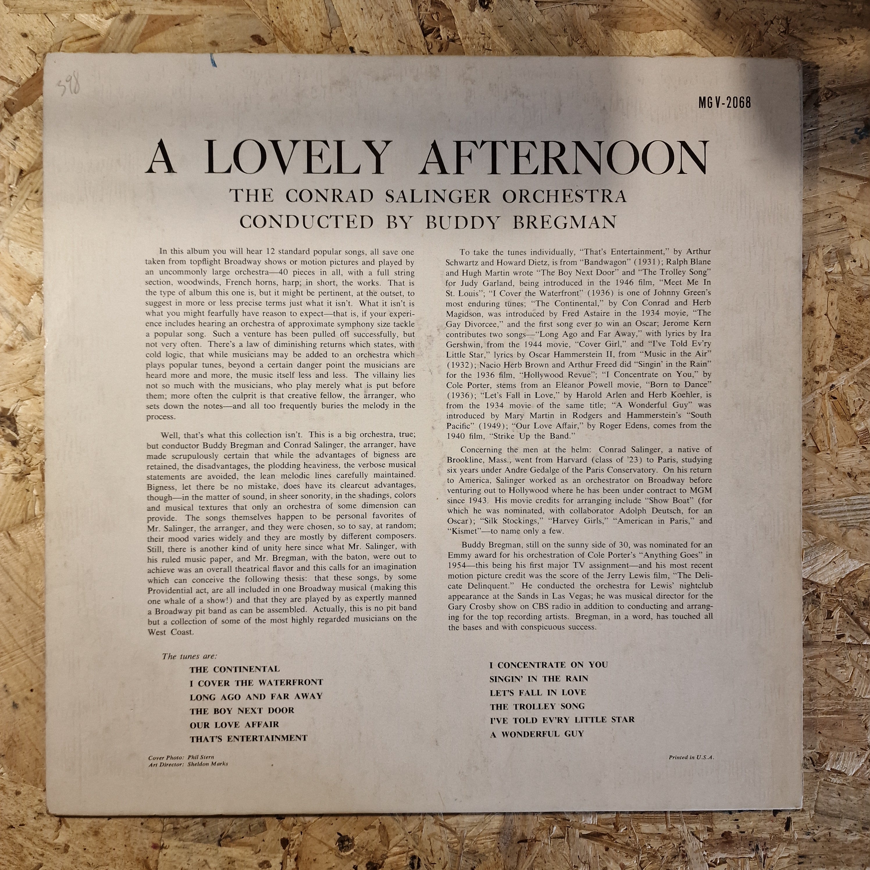 The Conrad Salinger Orchestra – A Lovely Afternoon