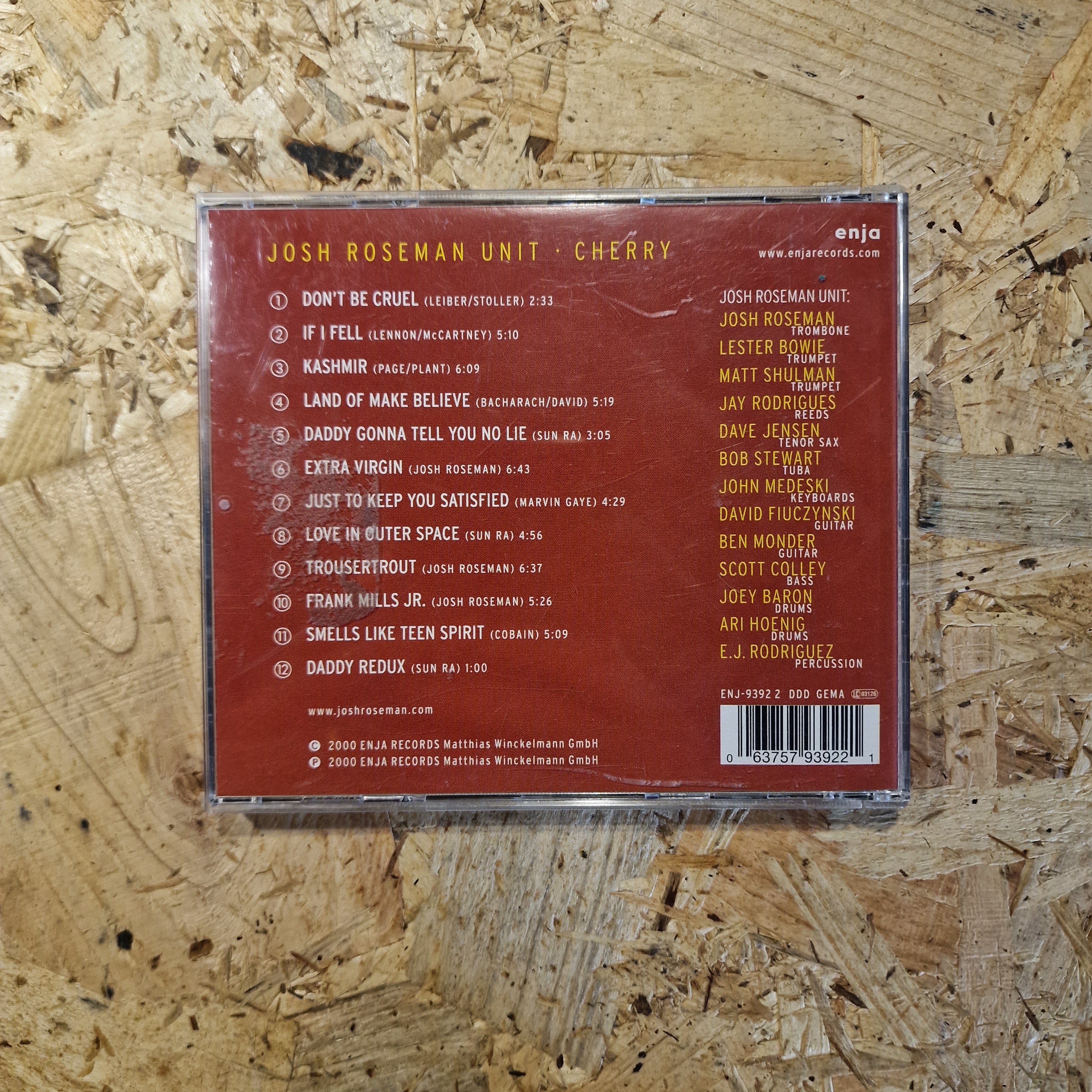 Josh Roseman Unit ‎– Cherry