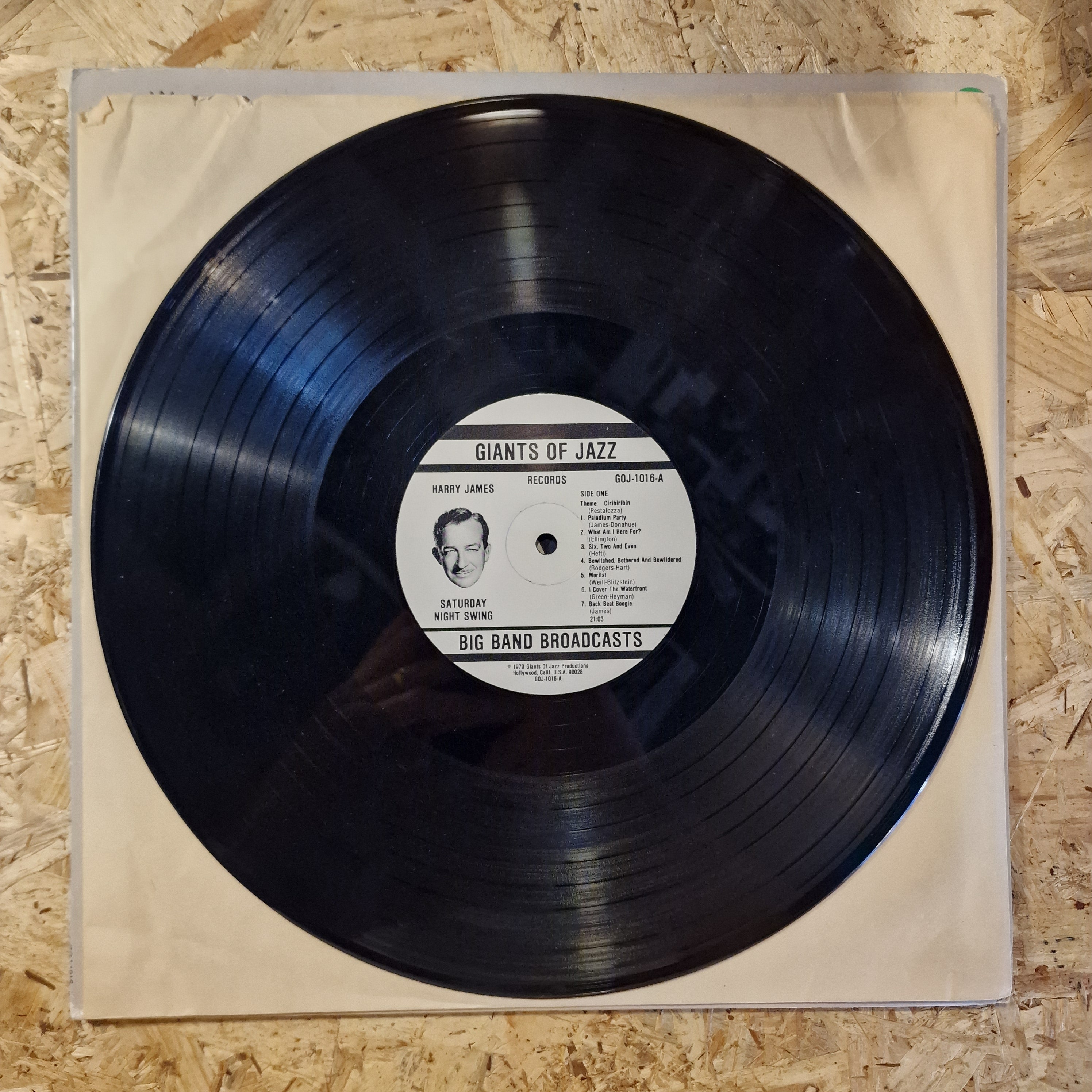 The Great Harry James Jazz Octet – Saturday Night Swing