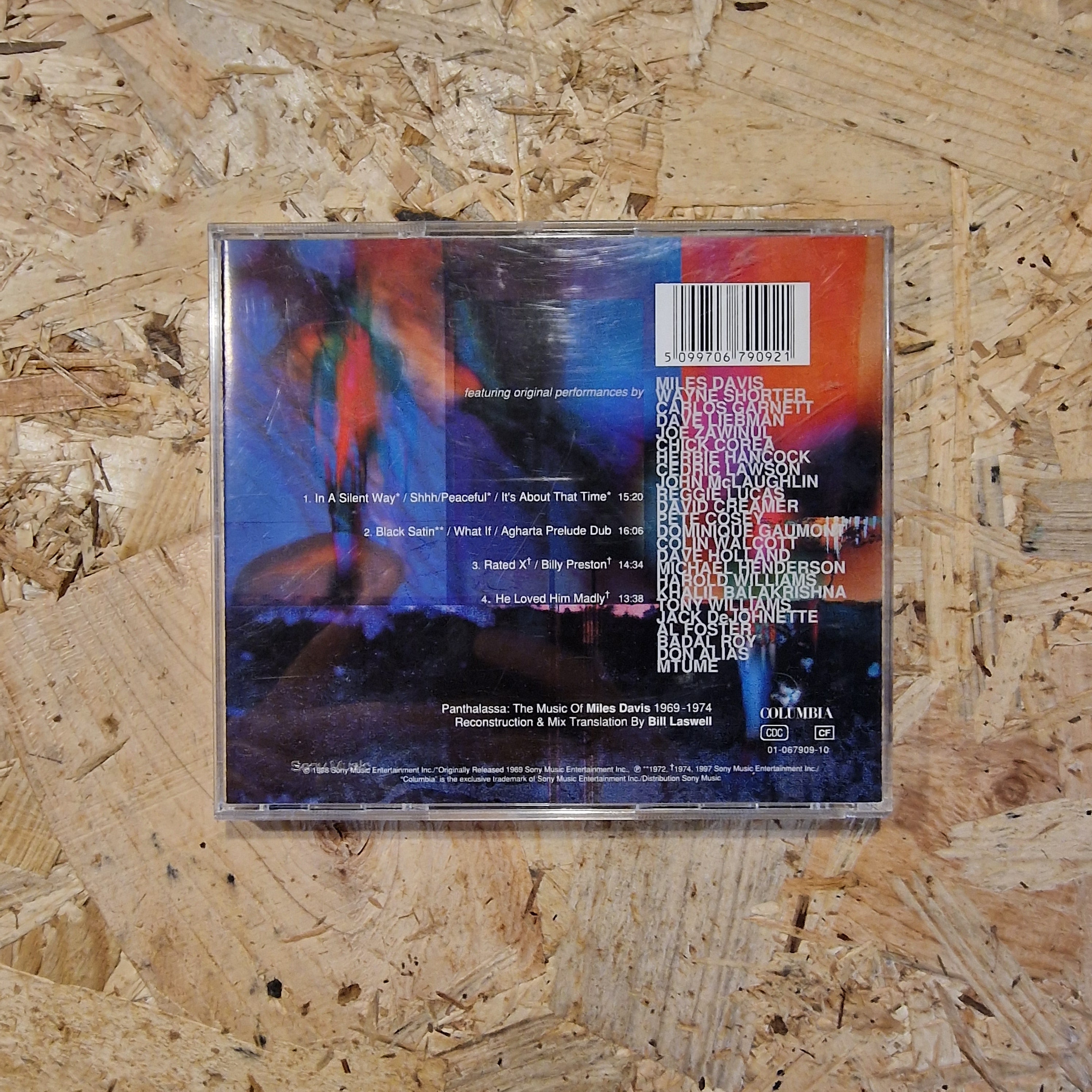 Miles Davis / Reconstruction & Mix Translation By Bill Laswell – Panthalassa: The Music Of Miles Davis 1969 - 1974