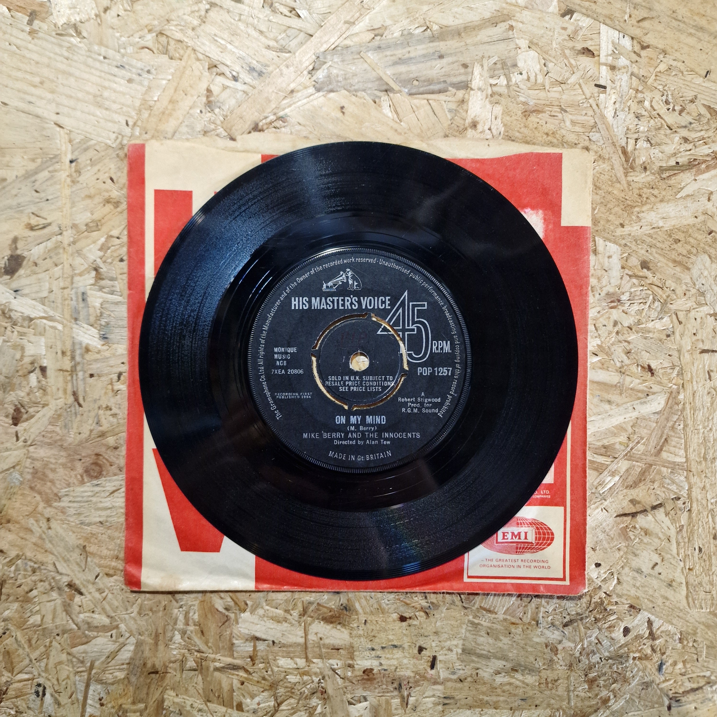 Mike Berry & The Innocents – On My Mind