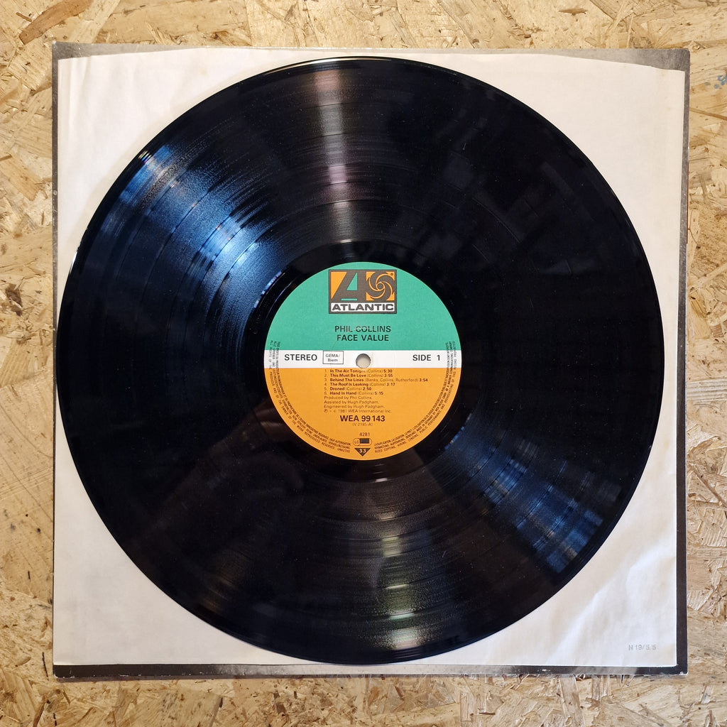 Phil Collins – Face Value German Press