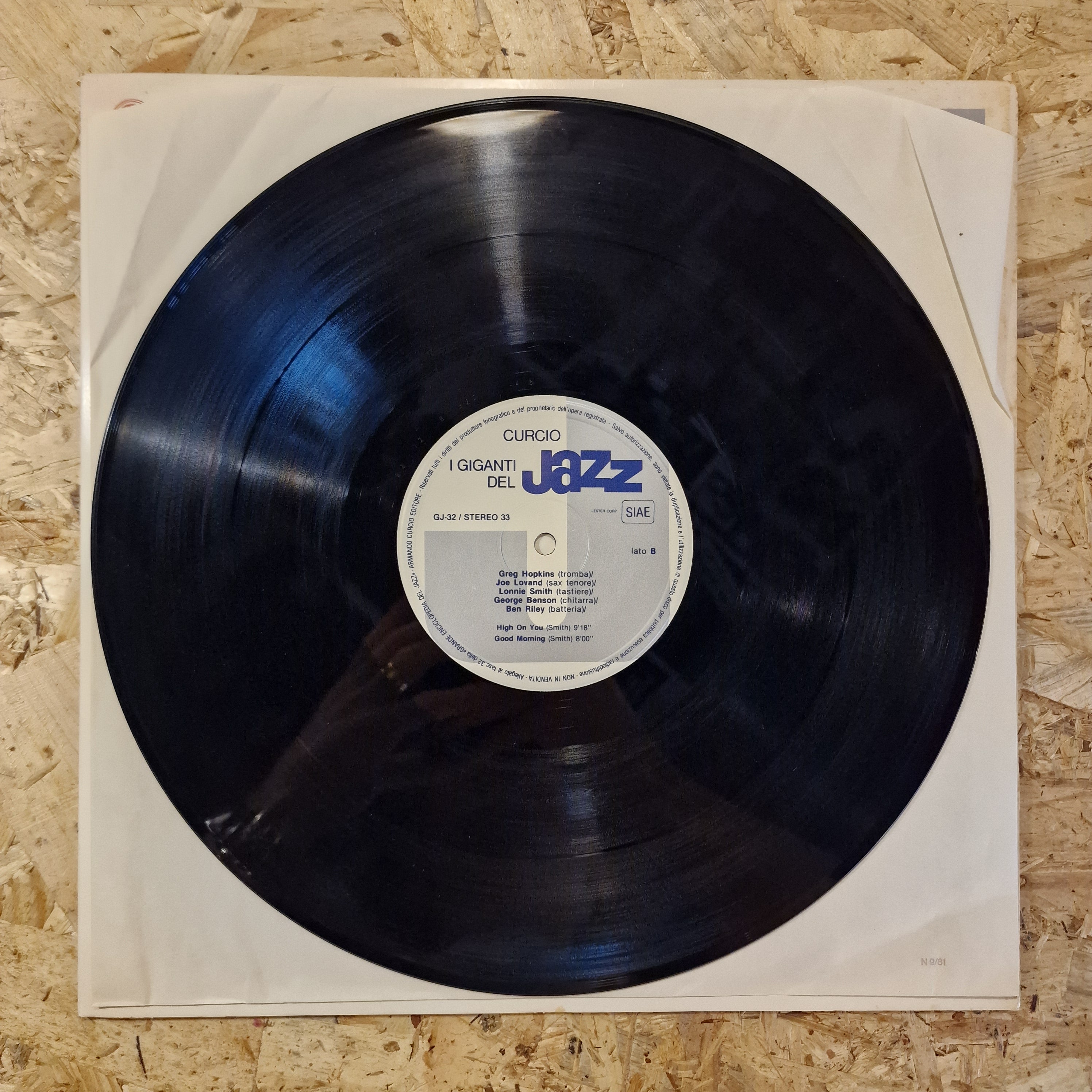 Lonnie Smith - George Benson – I Giganti Del Jazz Vol. 32