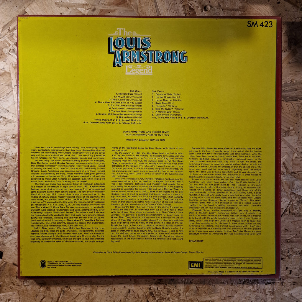 Louis Armstrong – The Louis Armstrong Legend