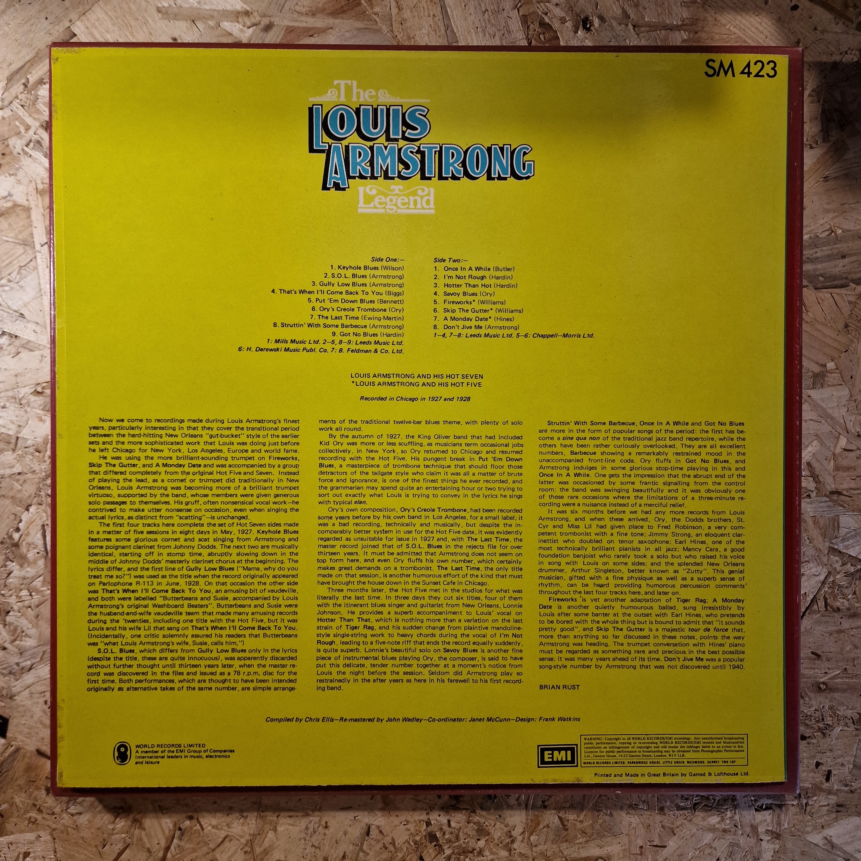 Louis Armstrong – The Louis Armstrong Legend