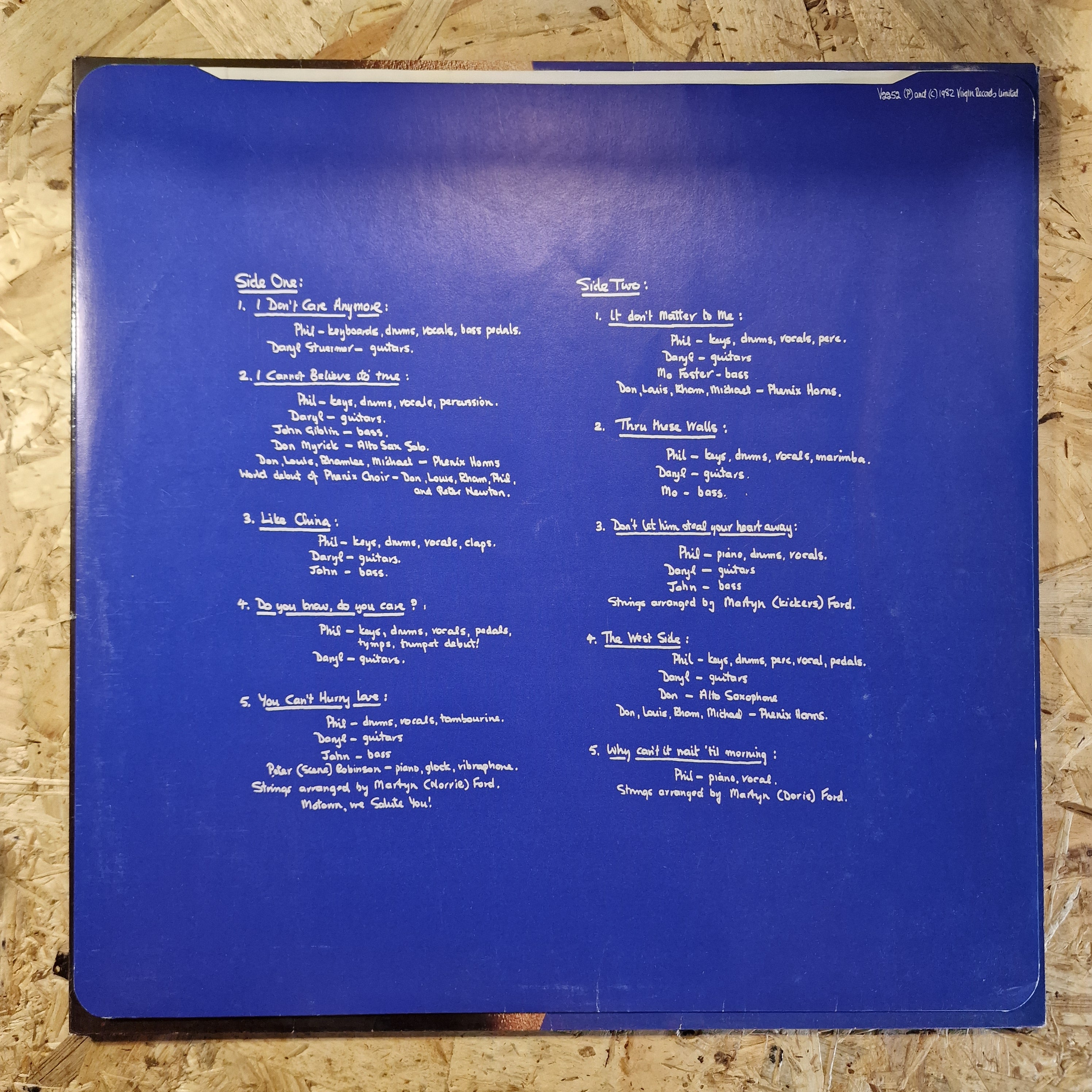 Phil Collins – Hello, I Must Be Going!