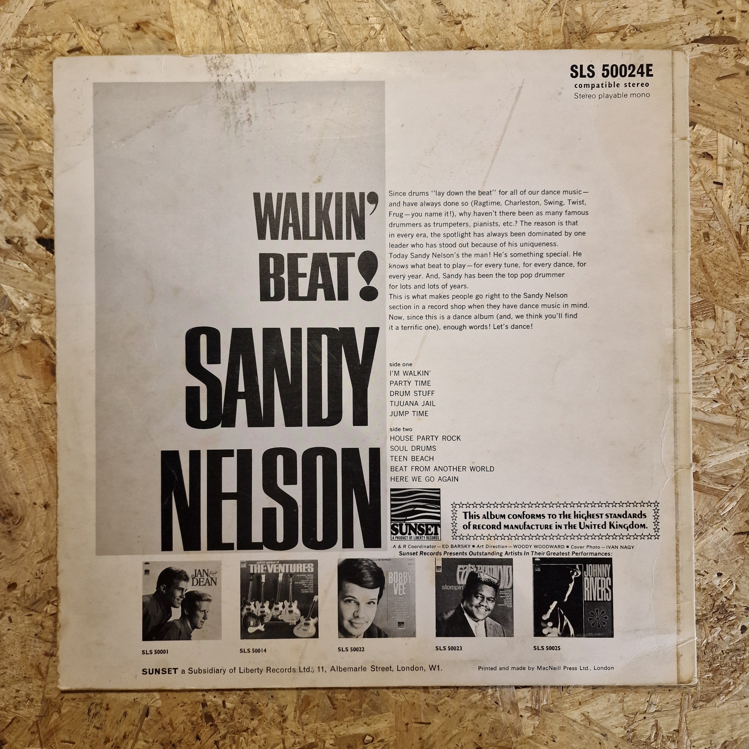 Sandy Nelson – Walkin' Beat