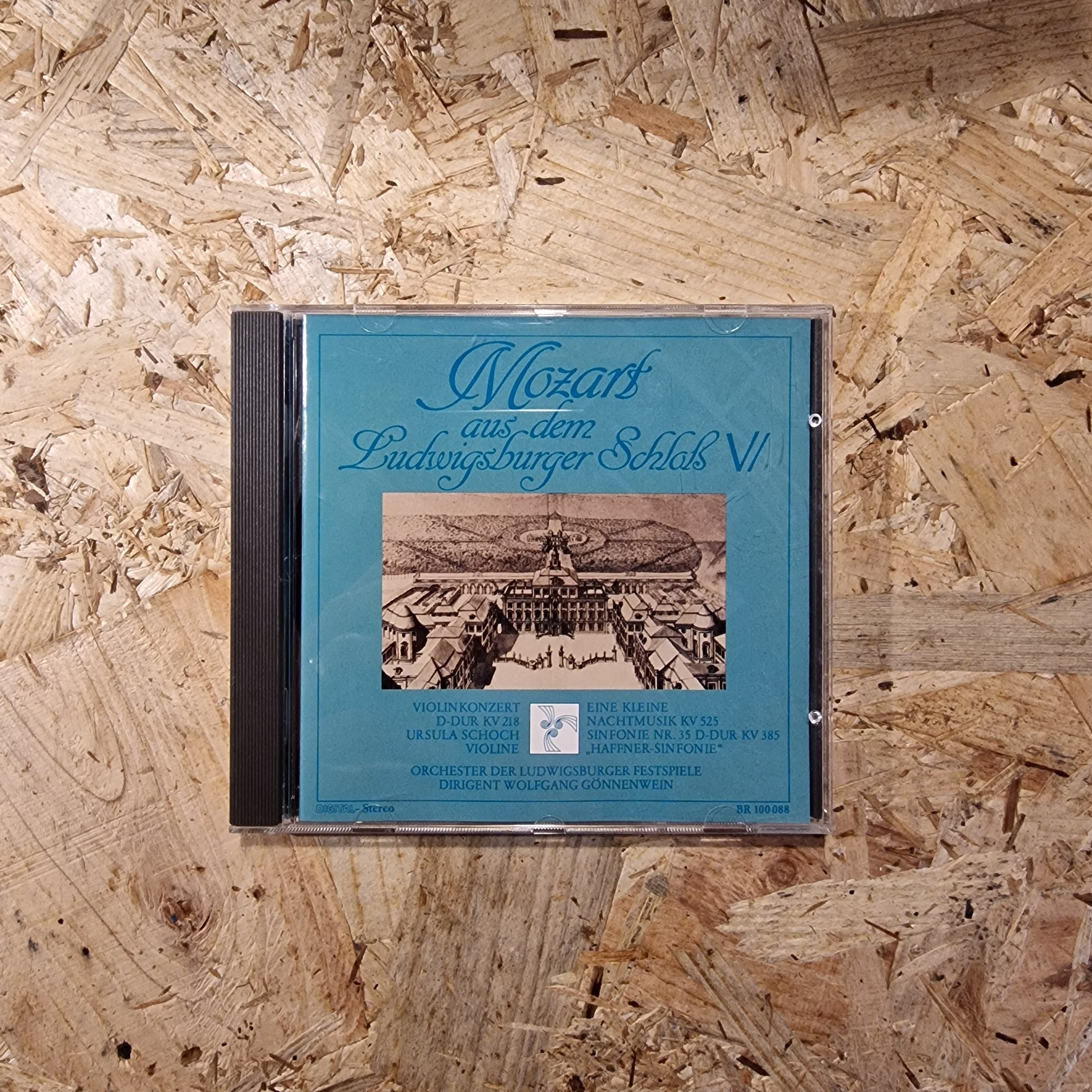 Wolfgang Amadeus Mozart, Ursula Schoch, Orchester Der Ludwigsburger Festspiele, Wolfgang Gönnenwein – Mozart Aus Dem Ludwigsburger Schloß VI