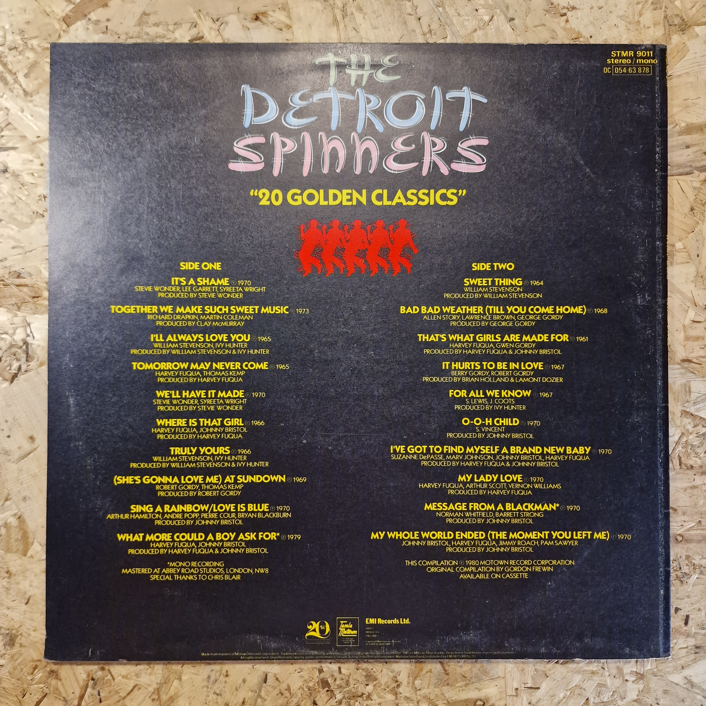 The Detroit Spinners  – "20 Golden Classics"