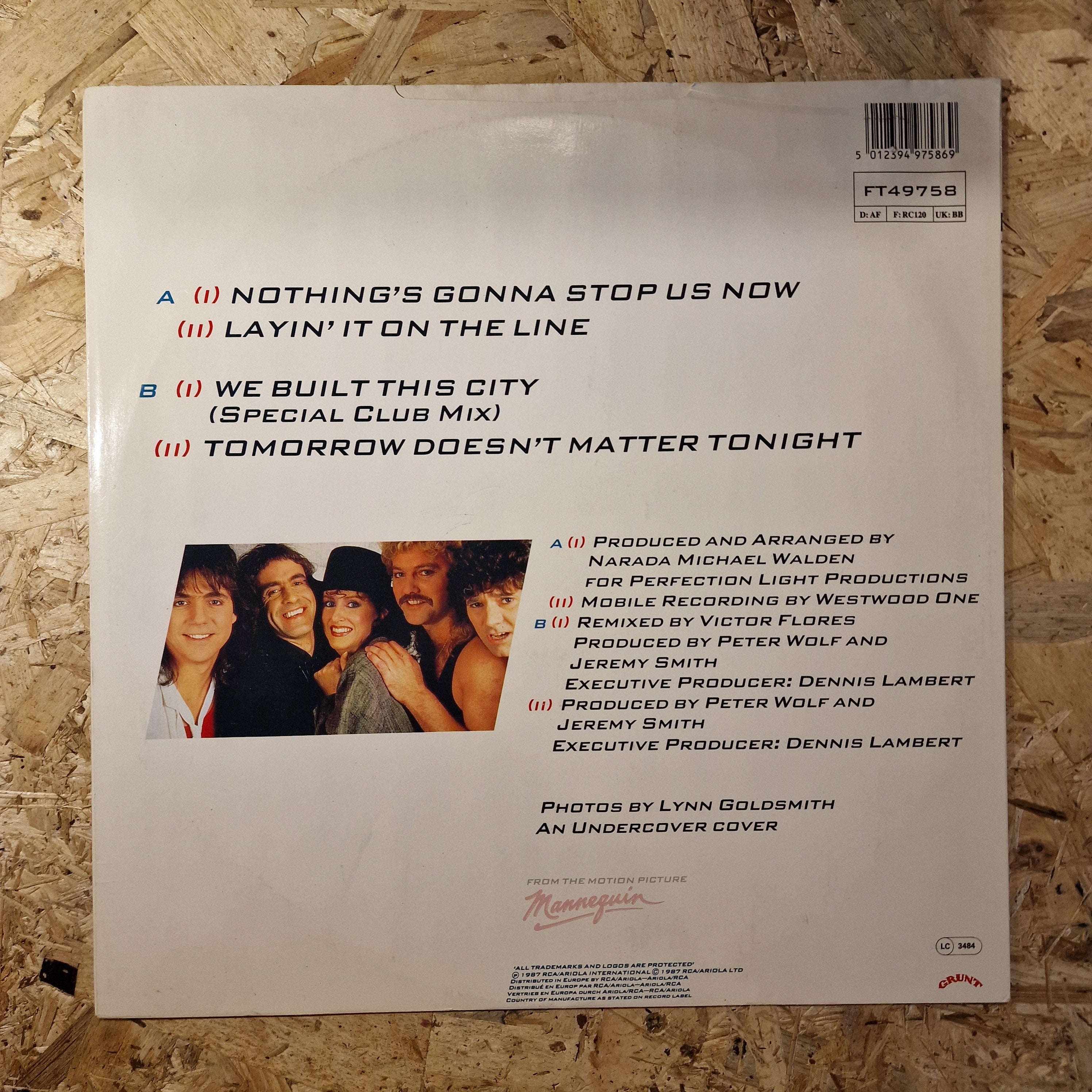 Starship – Nothing's Gonna Stop Us Now