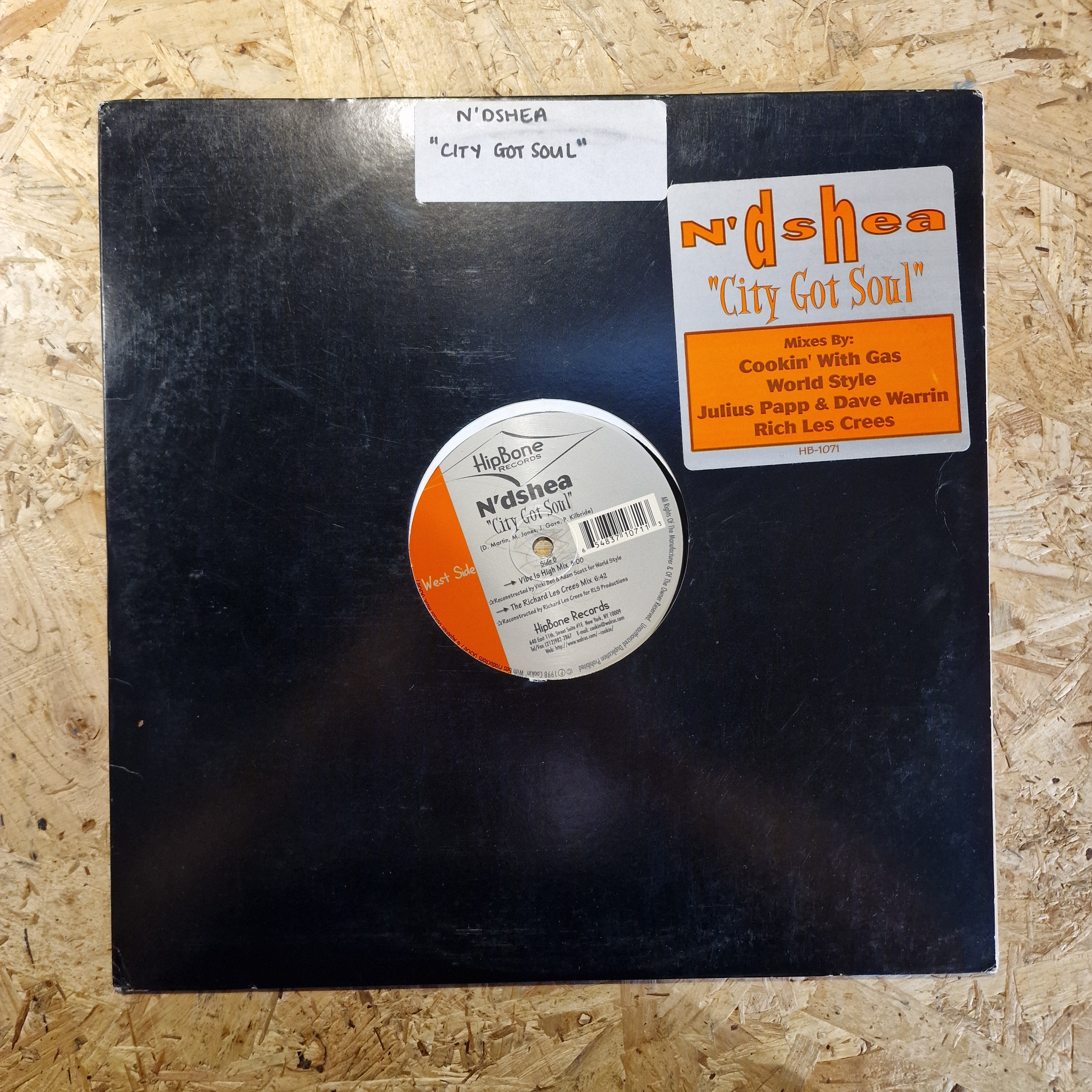 N'dshea – City Got Soul