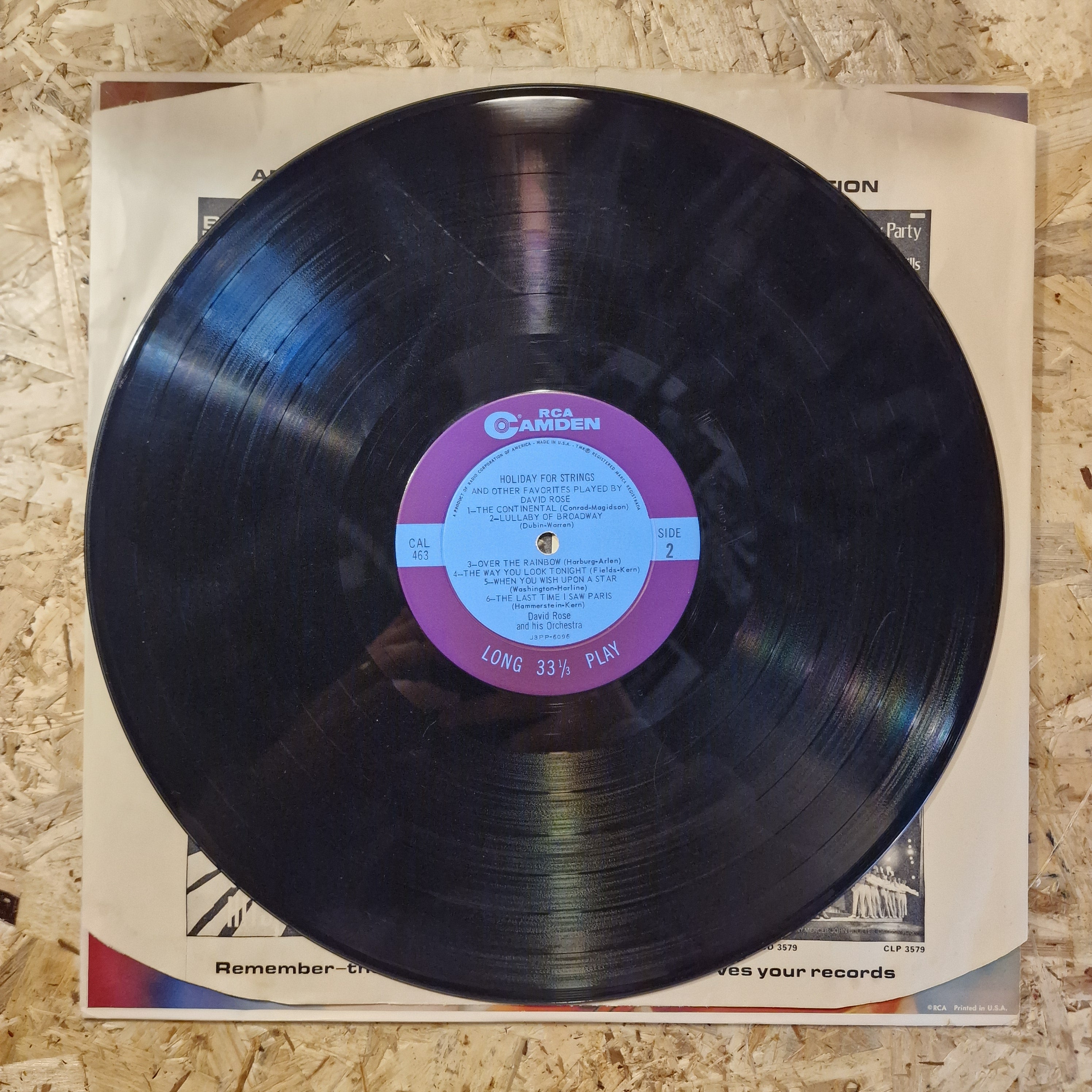 David Rose And His Orchestra – Holiday For Strings