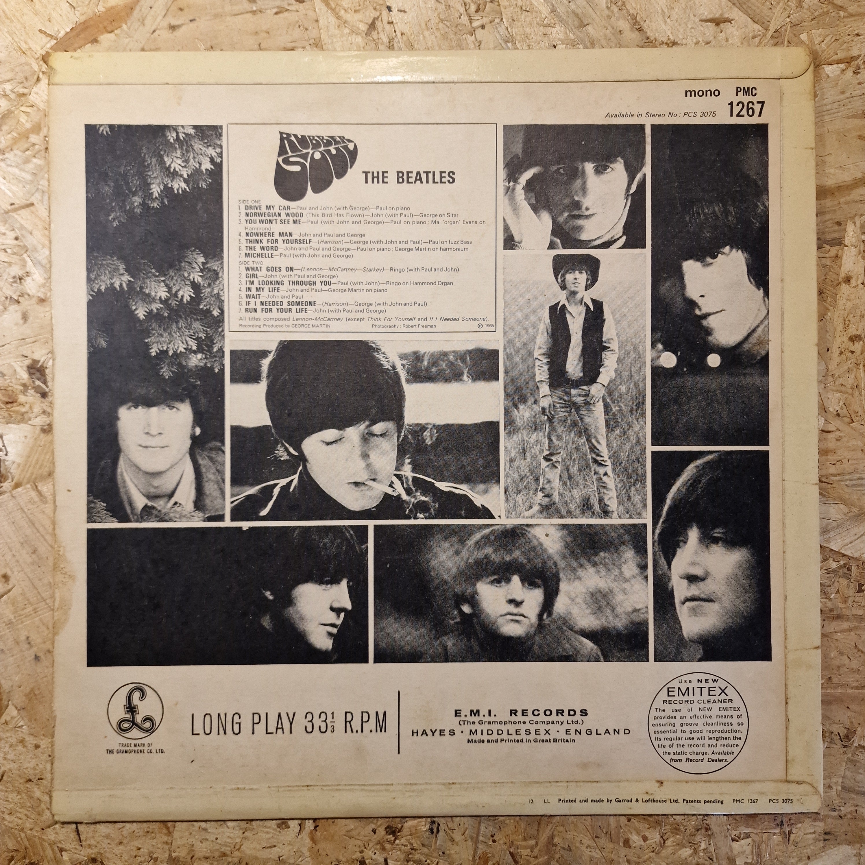 The Beatles ‎– Rubber Soul