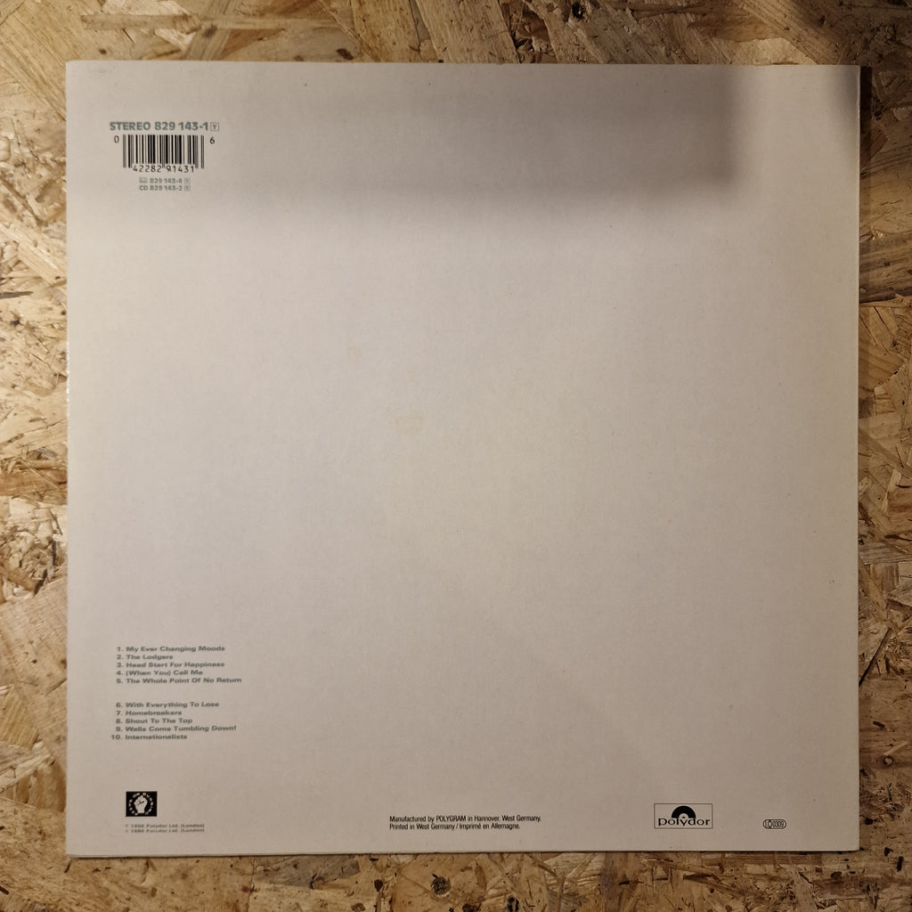 The Style Council ‎– Home & Abroad - The Style Council, Live!