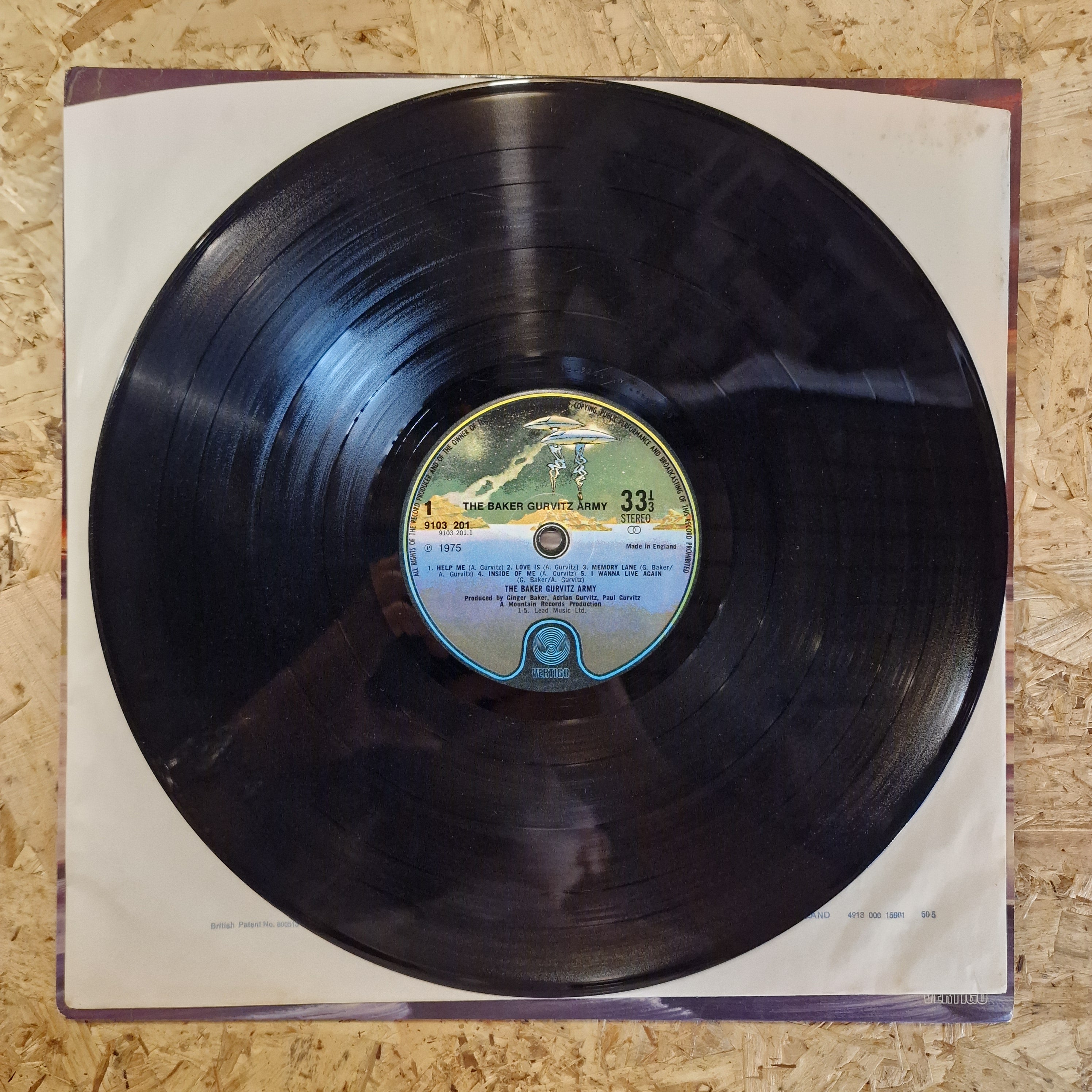 The Baker Gurvitz Army – The Baker Gurvitz Army