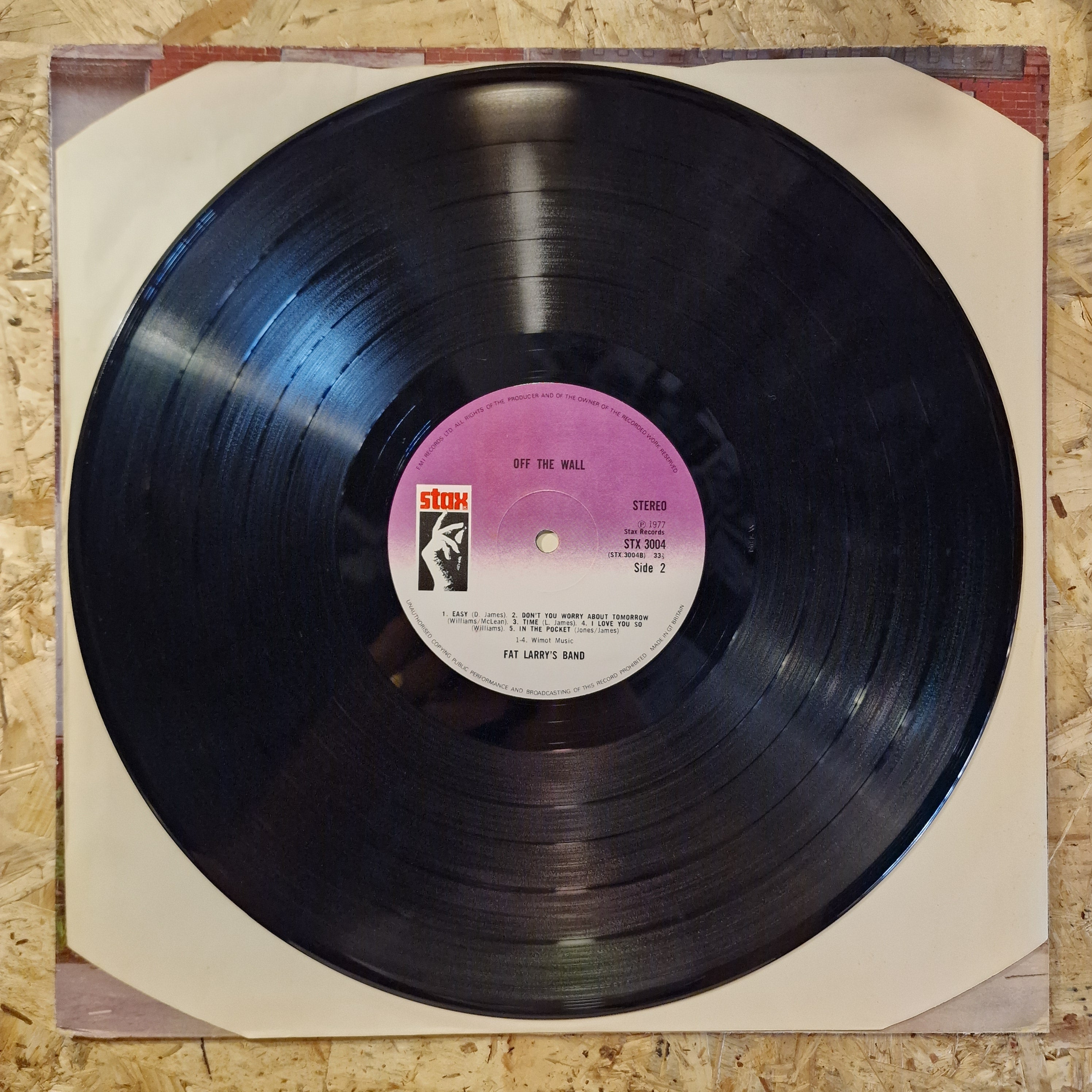 Fat Larry's Band – Off The Wall