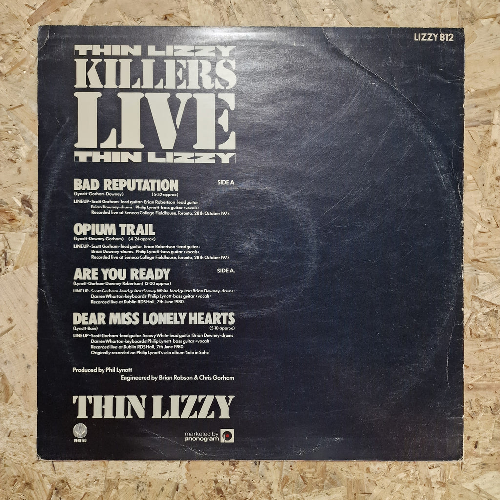 Thin Lizzy – Killers Live