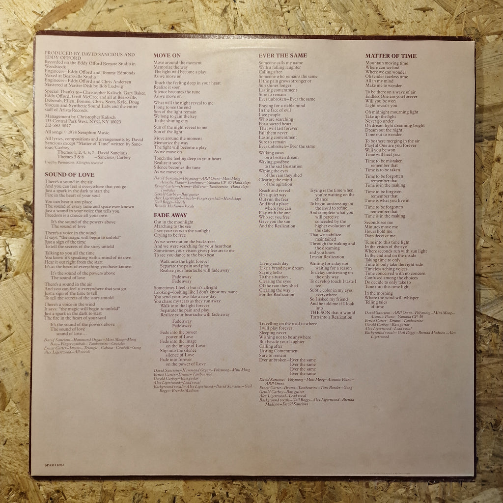 David Sancious & Tone – True Stories