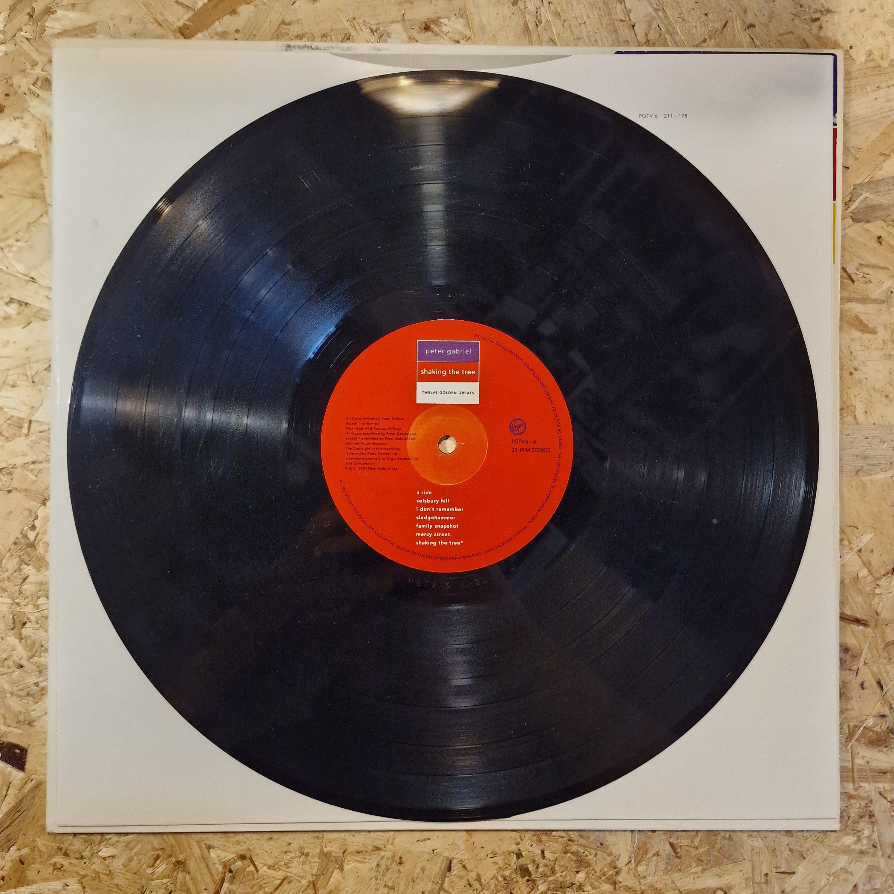 Peter Gabriel – Shaking The Tree (Twelve Golden Greats)