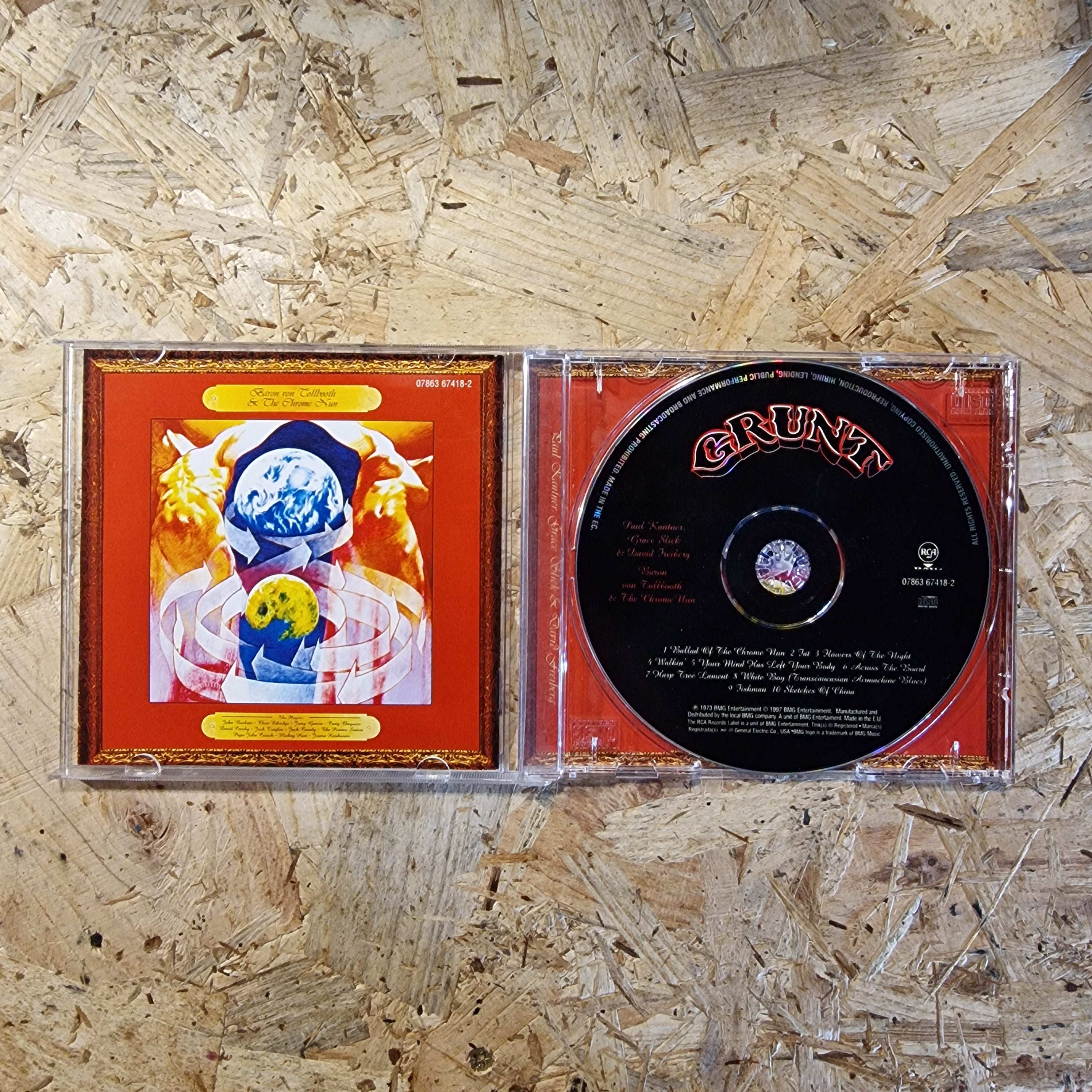 Paul Kantner, Grace Slick & David Freiberg – Baron Von Tollbooth & The Chrome Nun
